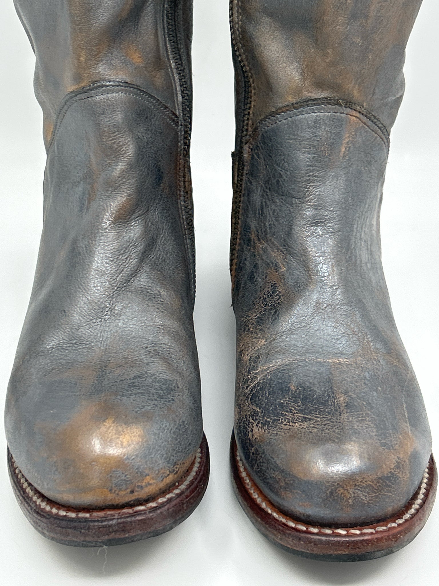 BED STU Size 6 Grey Women Boots