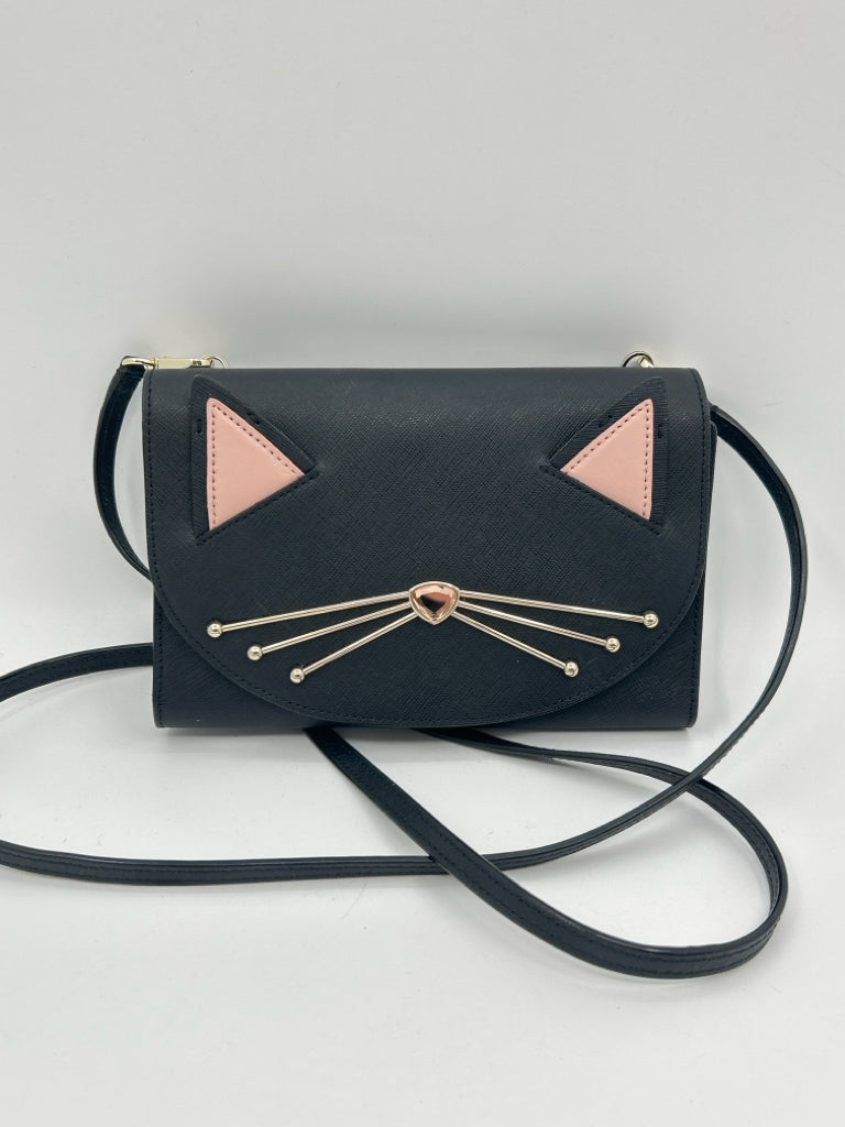 KATE SPADE Black Jazz Things Up Kitty Purse