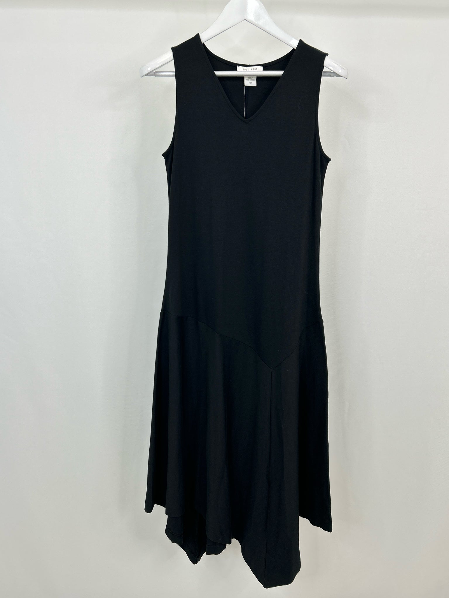 JOAN VASS Size S Black Women Dress