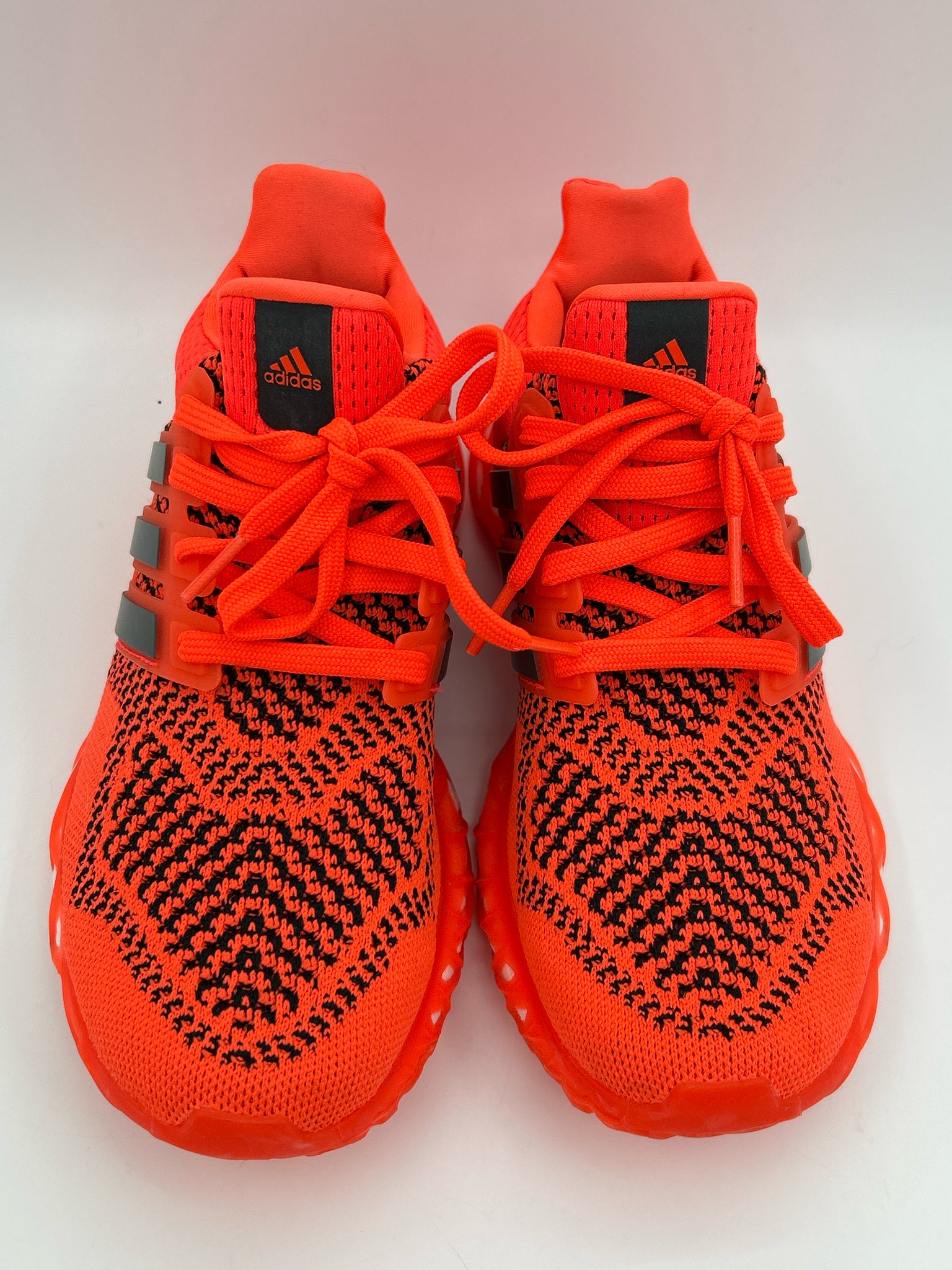 ADIDAS Size 6.5 Bright Orange Women Sneakers