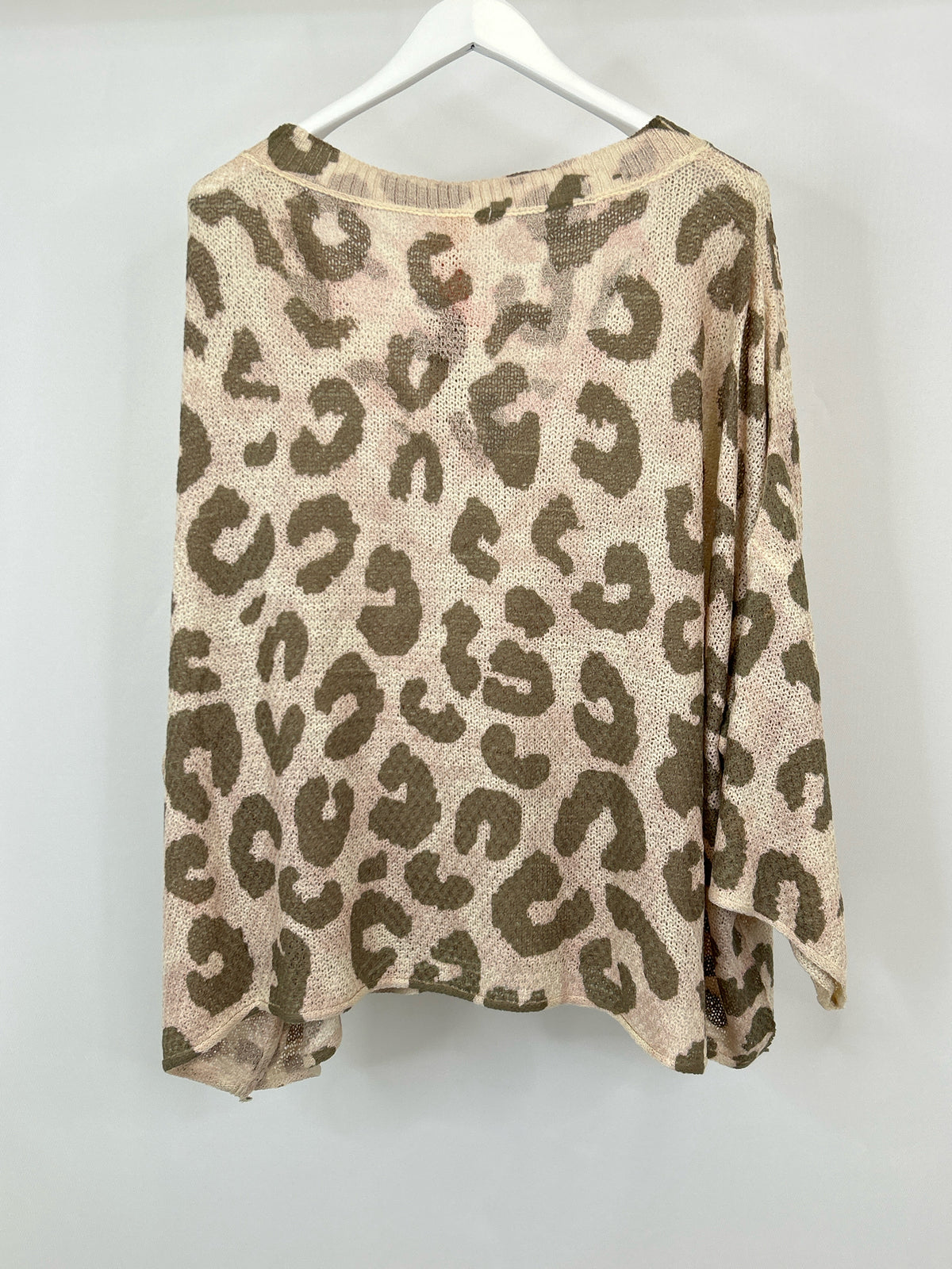 POL Size XL BEIGE AND BROWN Women Sweater