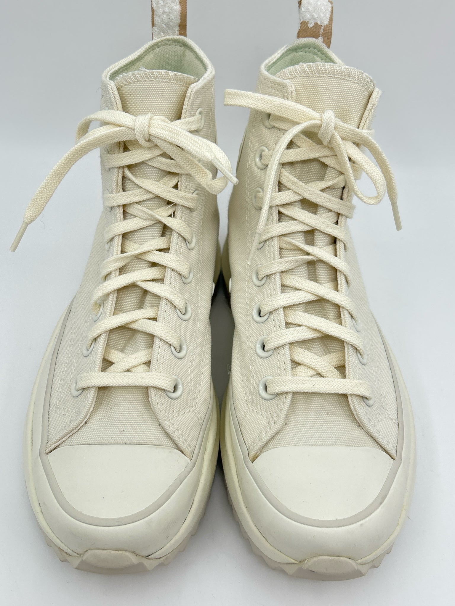 CONVERSE Size 8.5 Ivory Women Sneakers
