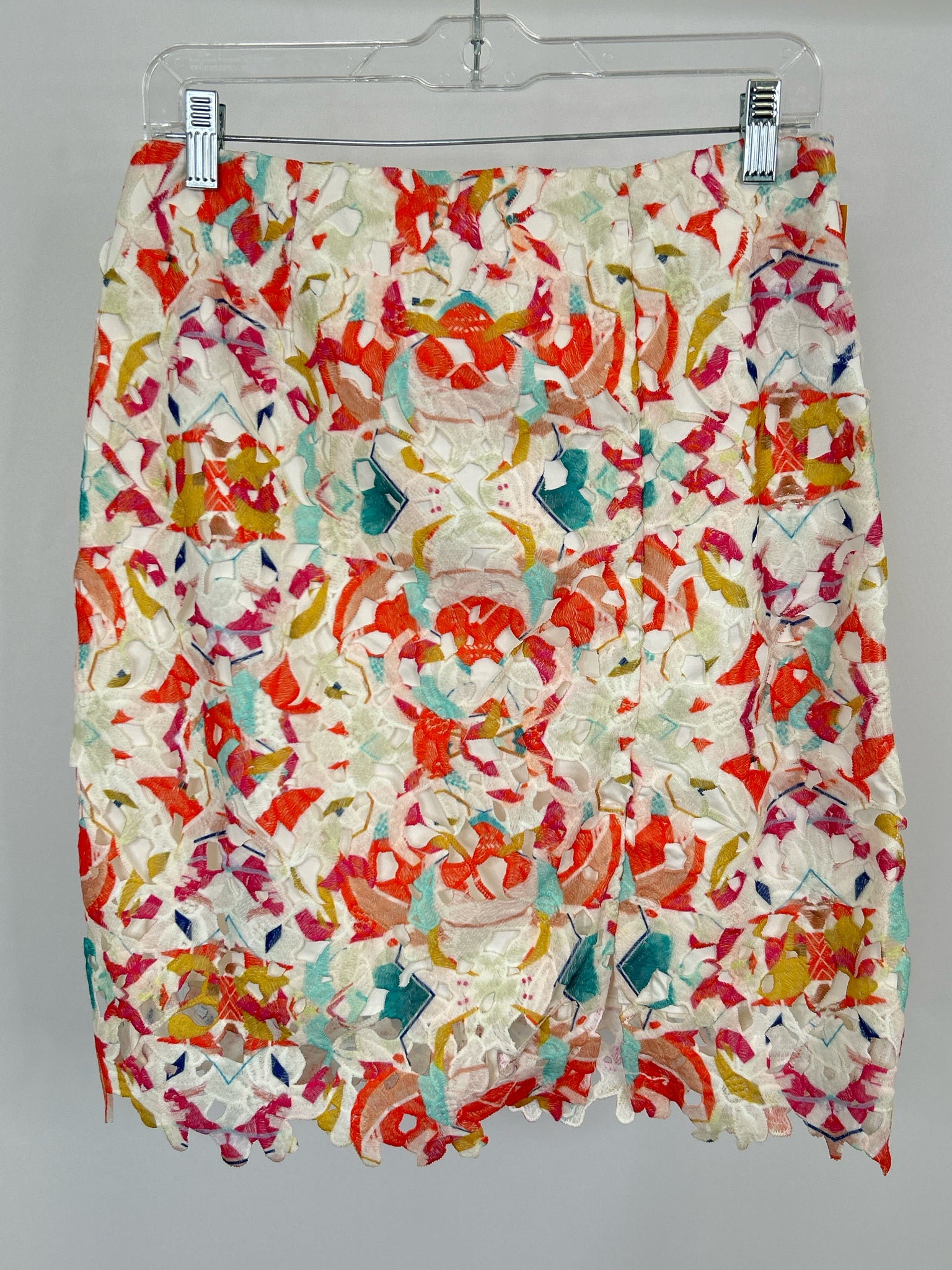ABBEY GLASS Size 6 Multi-Color Women Skirt