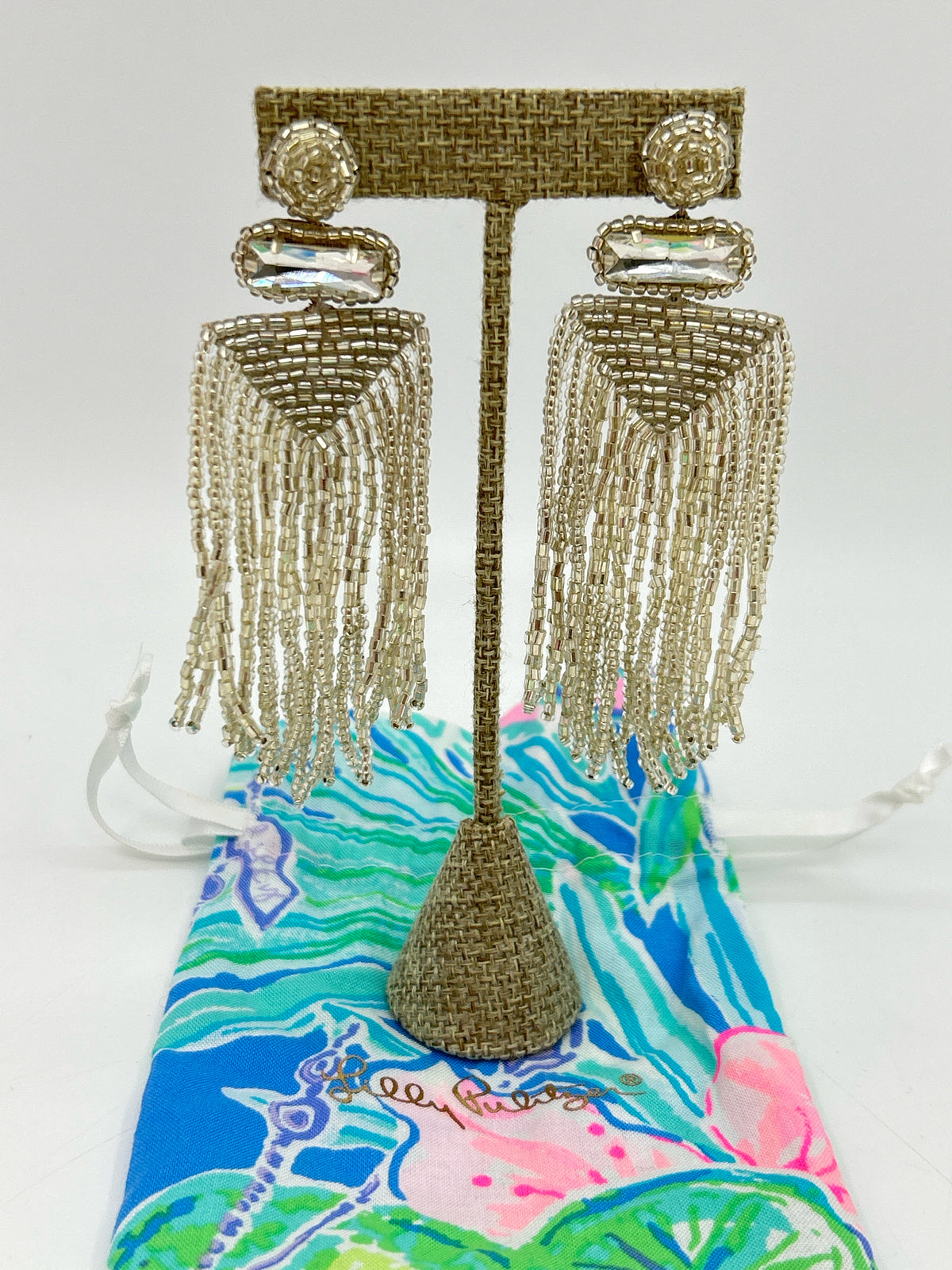 Deepa Gurnani Silver Earrings