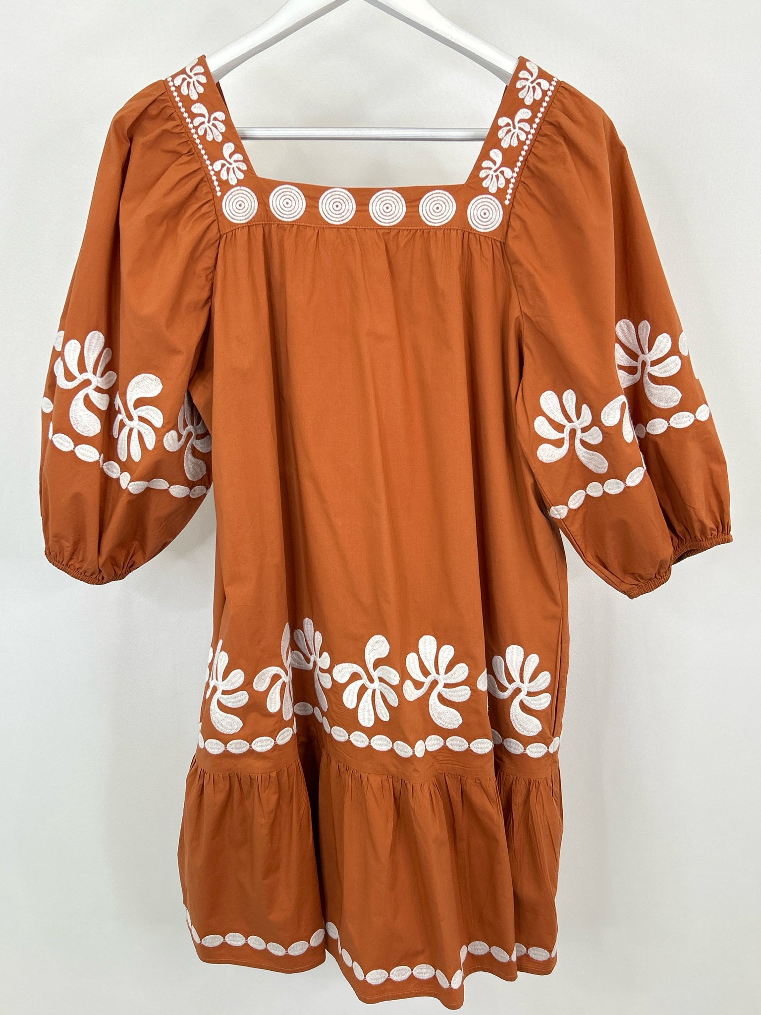 J.MARIE Size L Orange Women Dress