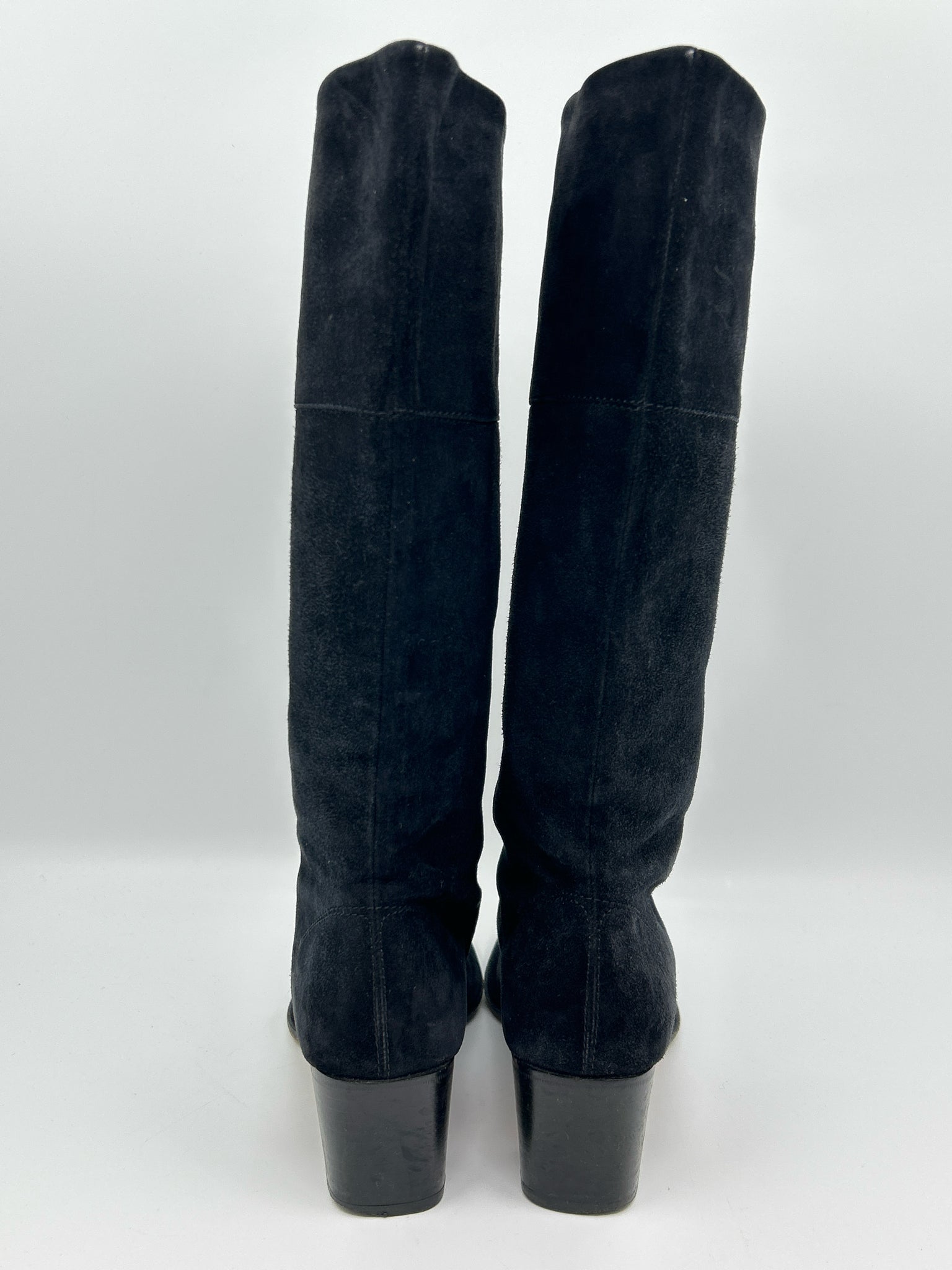 BALLY Size 7.5 Black Women Boots