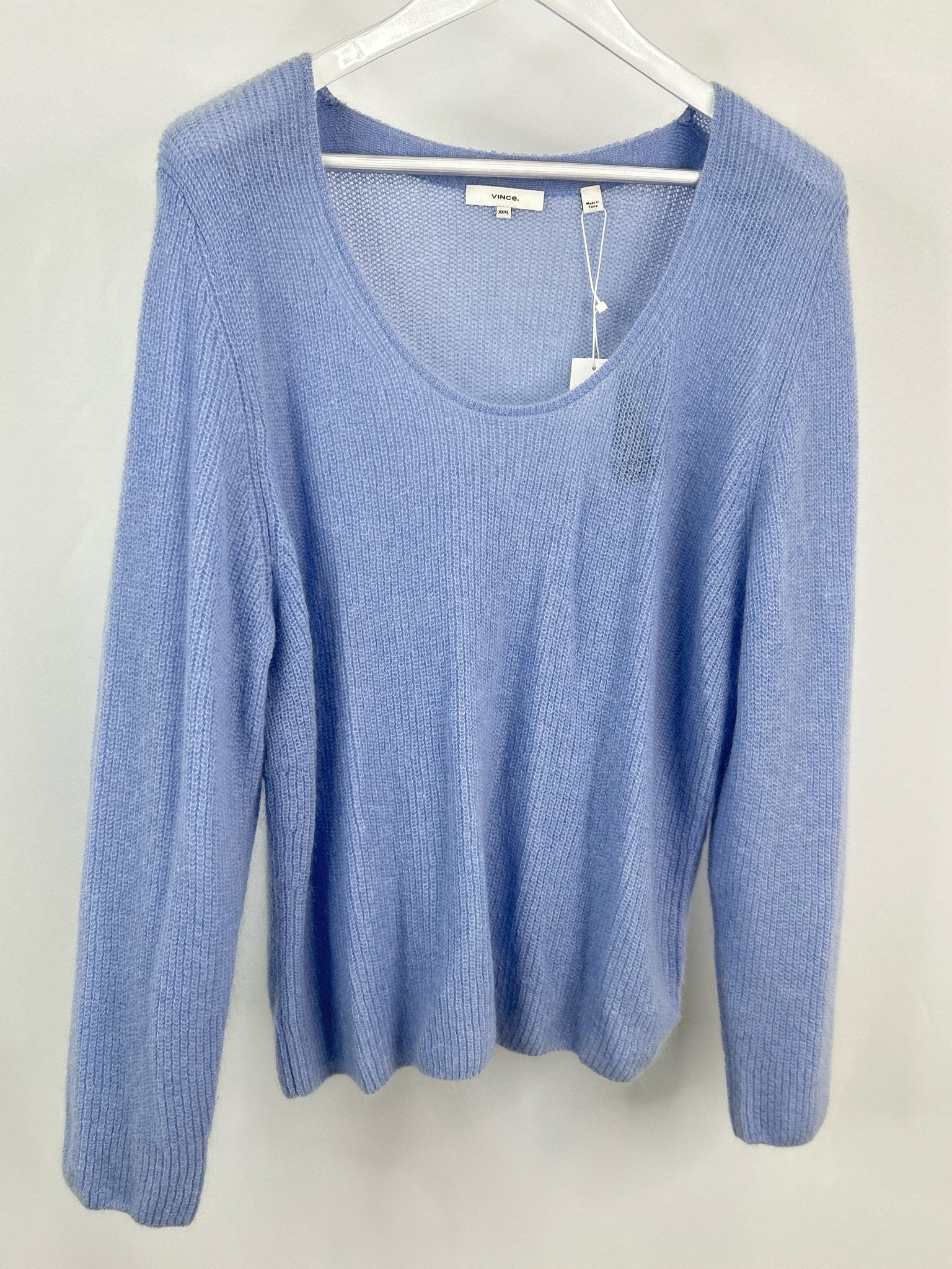 VINCE Size XXXL Periwinkle Women Sweater