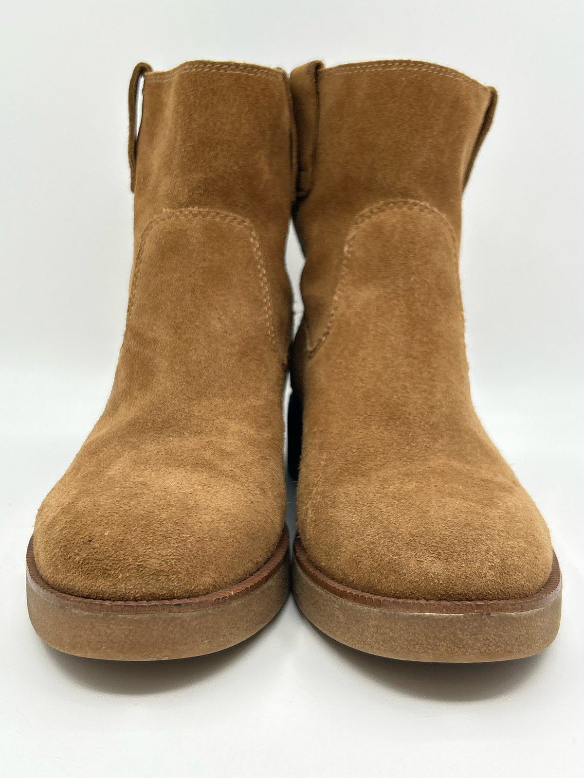 LUCKY BRAND Size 9M CHESTNUT Women Booties