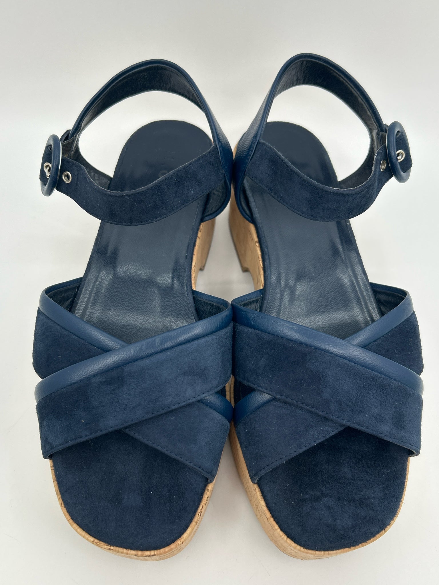 M.Gemi Size 8 Blue Women Sandal