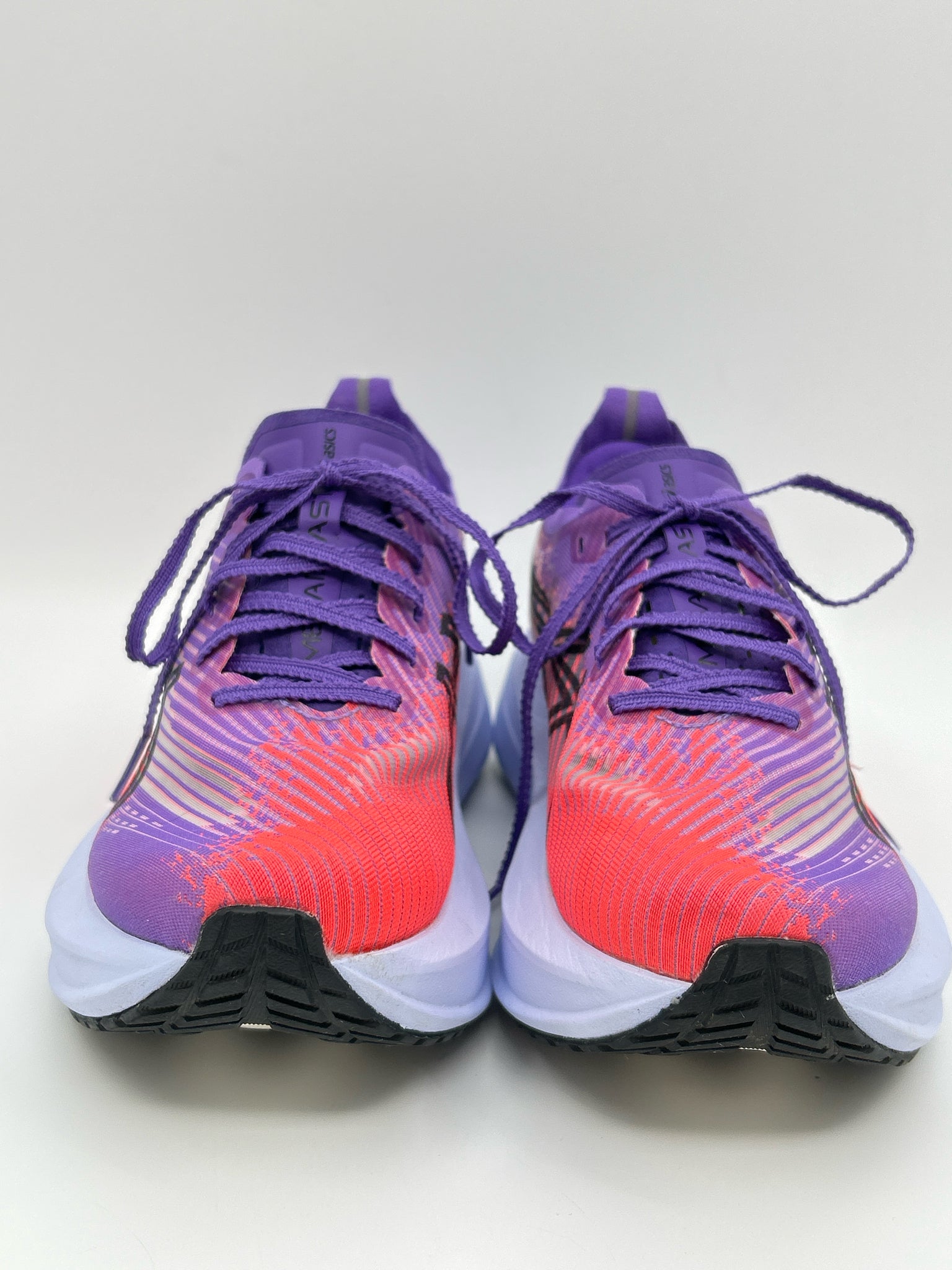 ASICS Size 6.5 PURPLE AND BLACK Women Sneakers