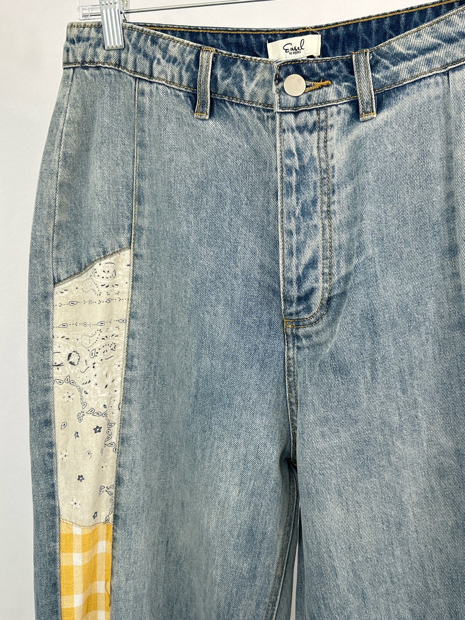 EASEL Size L Multi-Color Women jeans