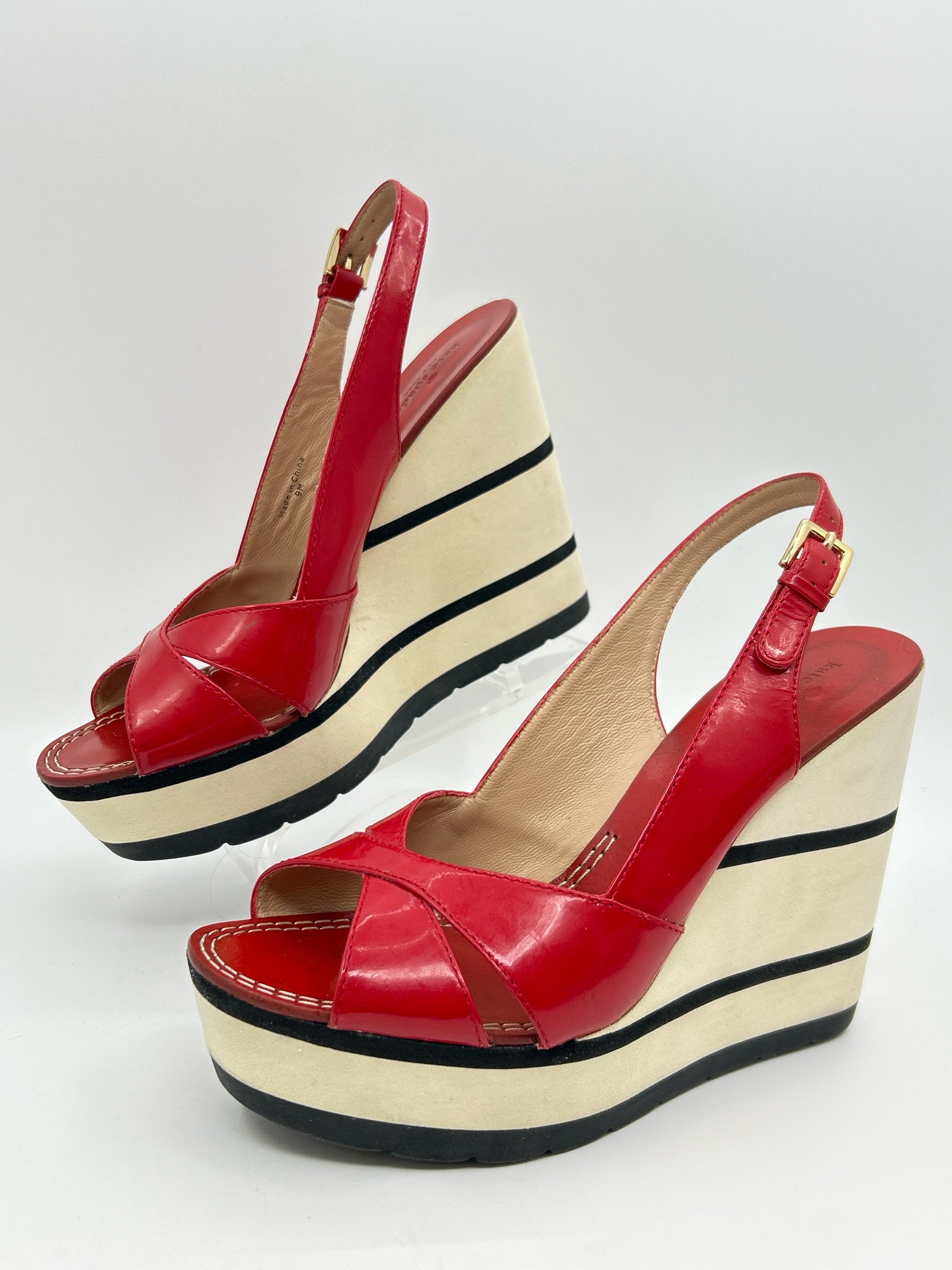 KATE SPADE Size 9M Red Women Sandal