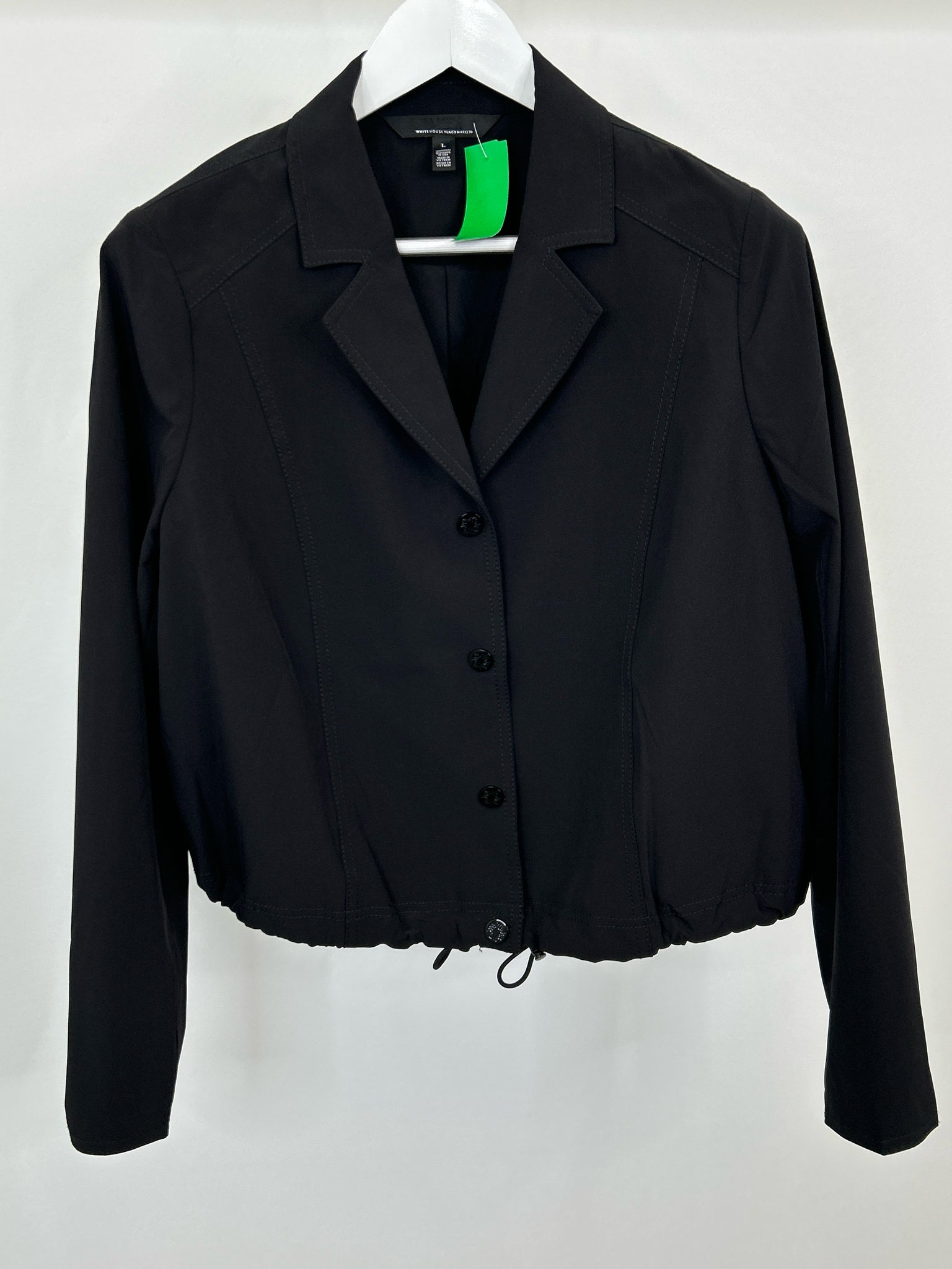 White House Black Market Size L Black Women Jacket