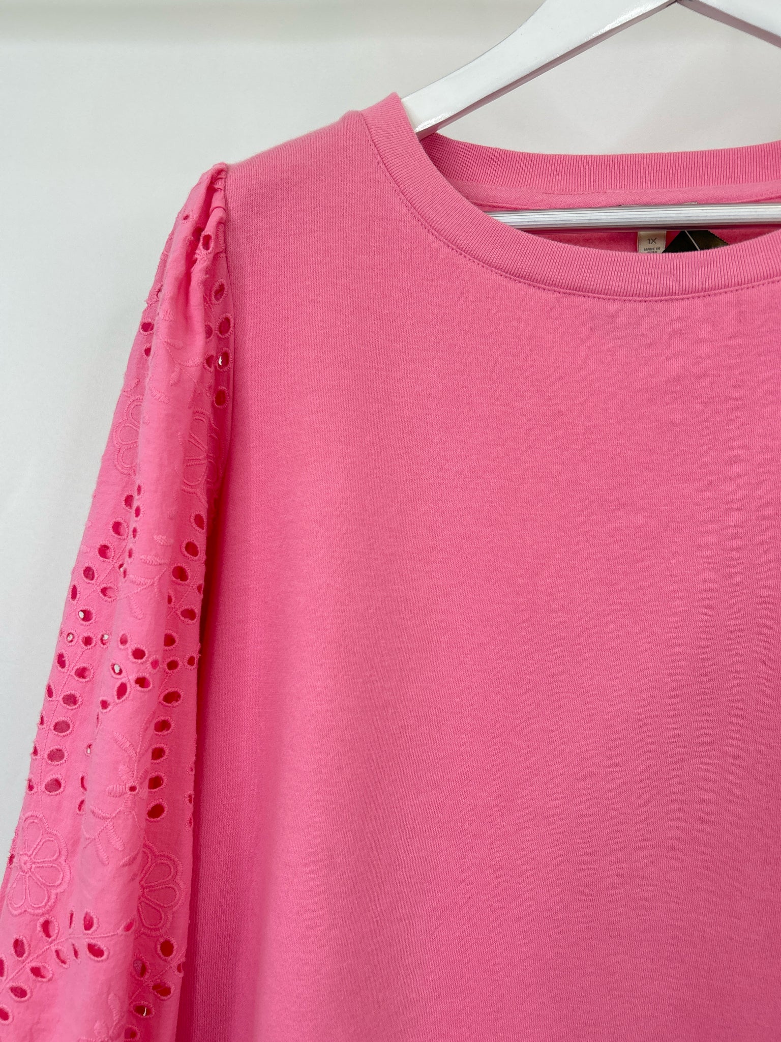 TALBOTS Size 1X Pink Women Top