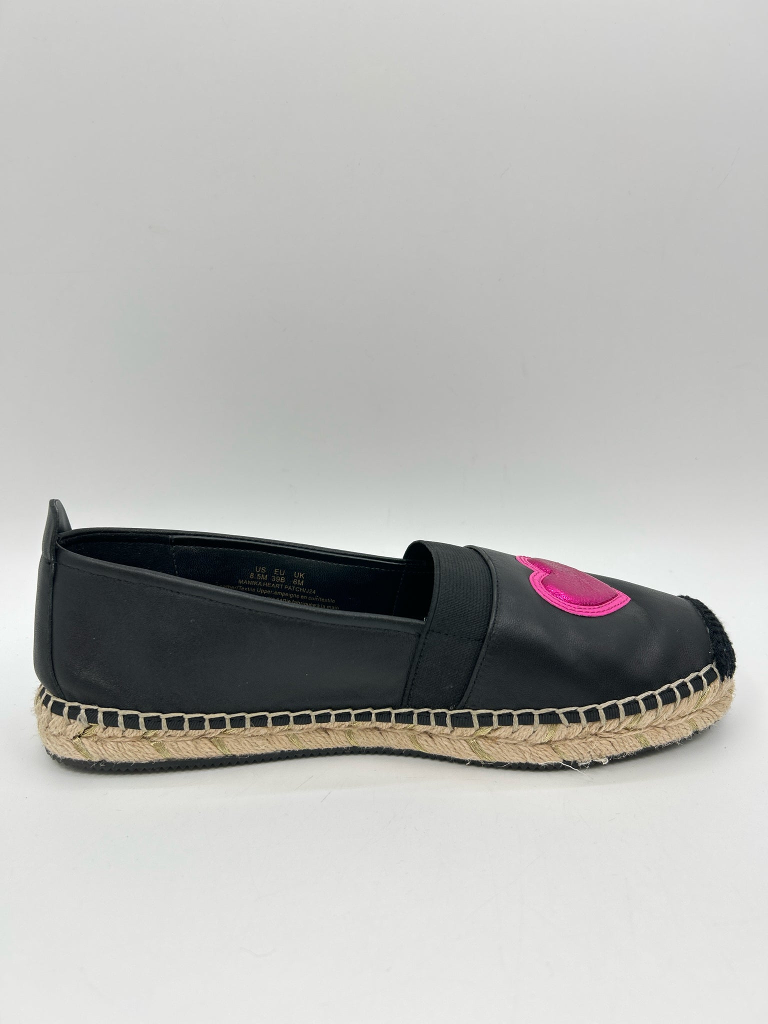 KARL LAGERFELD Size 8.5M Black Women Sandal