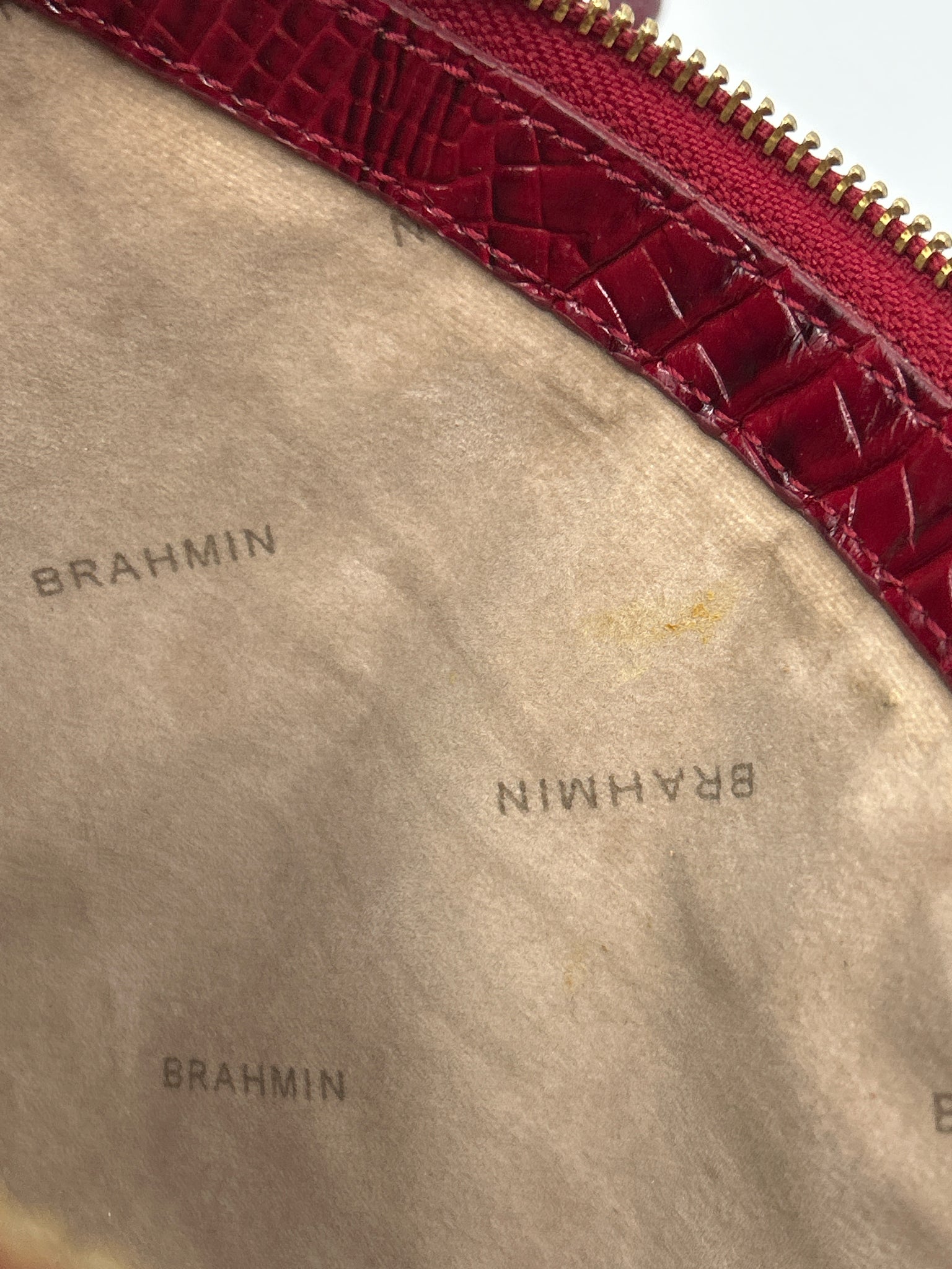 BRAHMIN DARK RED Women Purse