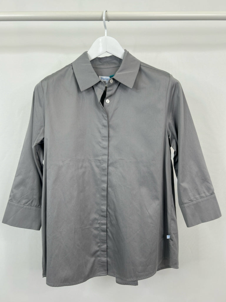 Perlavera Size S Grey Shirt