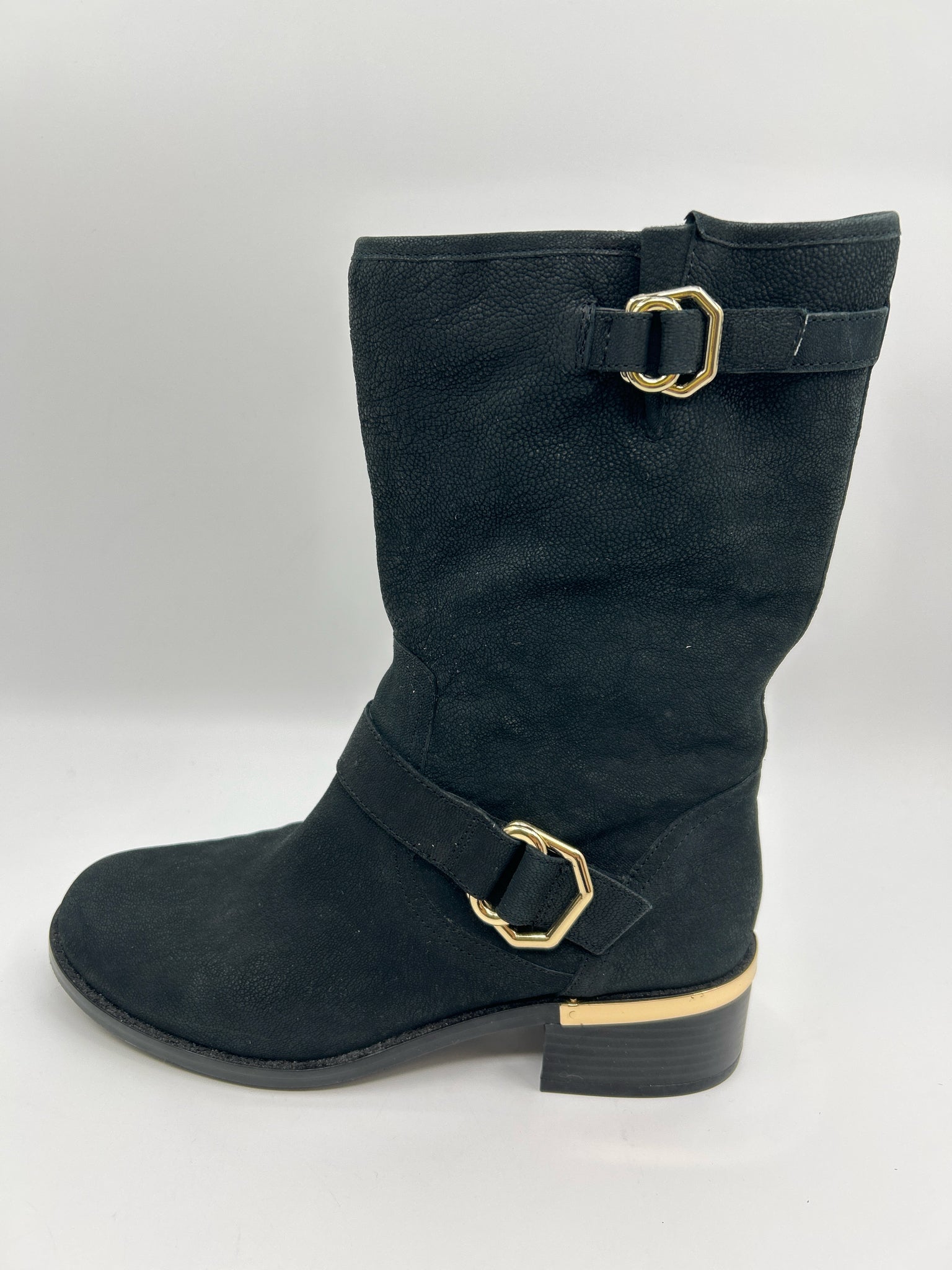 VINCE CAMUTO Size 10W Black Women Boots