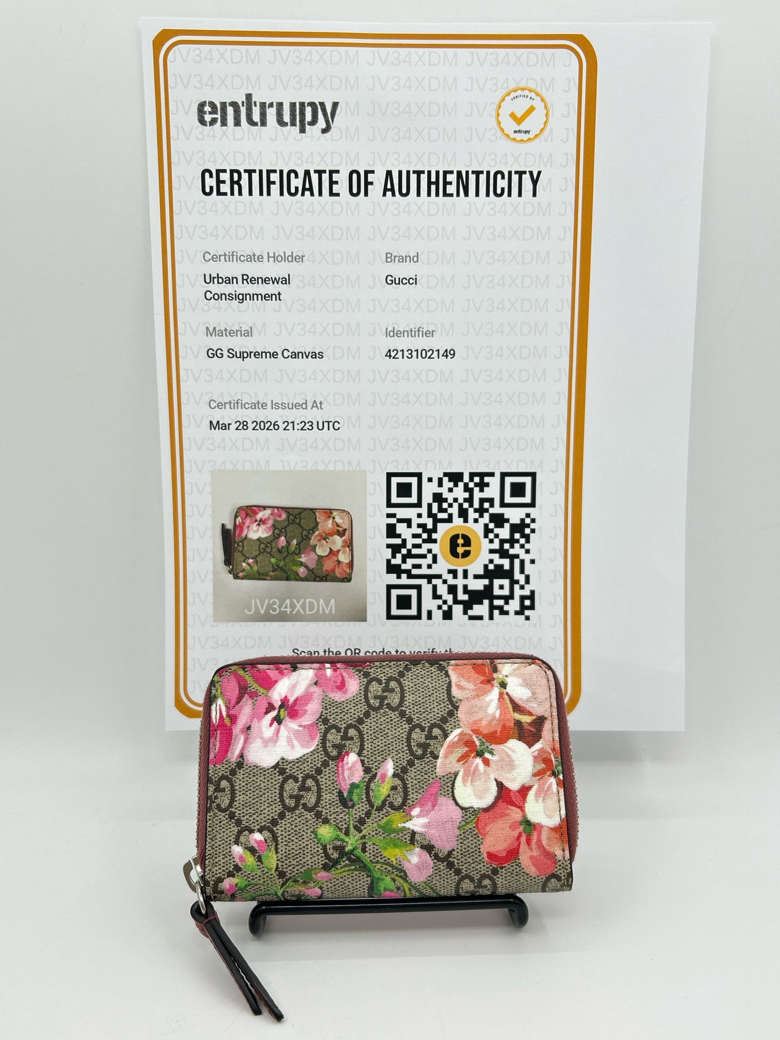 GUCCI FLORAL PRINT Women Wallet