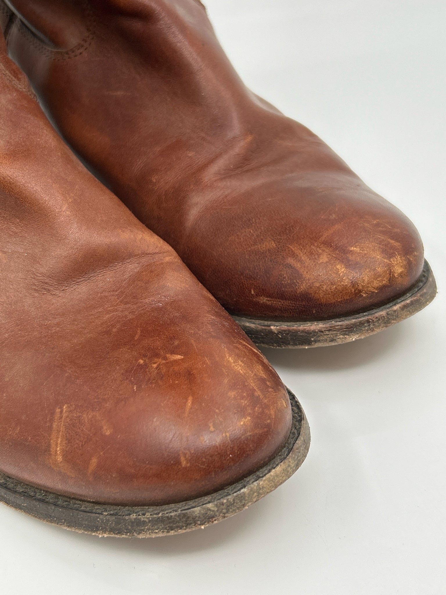 FRYE Size 10B COGNAC Women's Women Boots