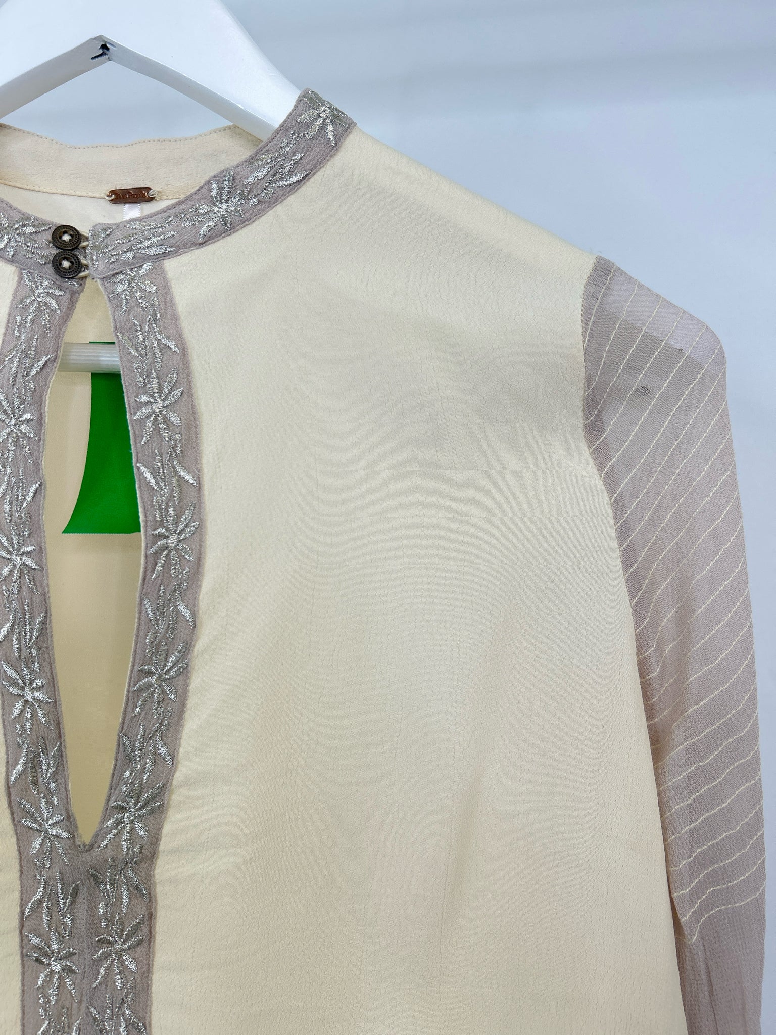 FREE PEOPLE Size XS Cream and Beige Women Top
