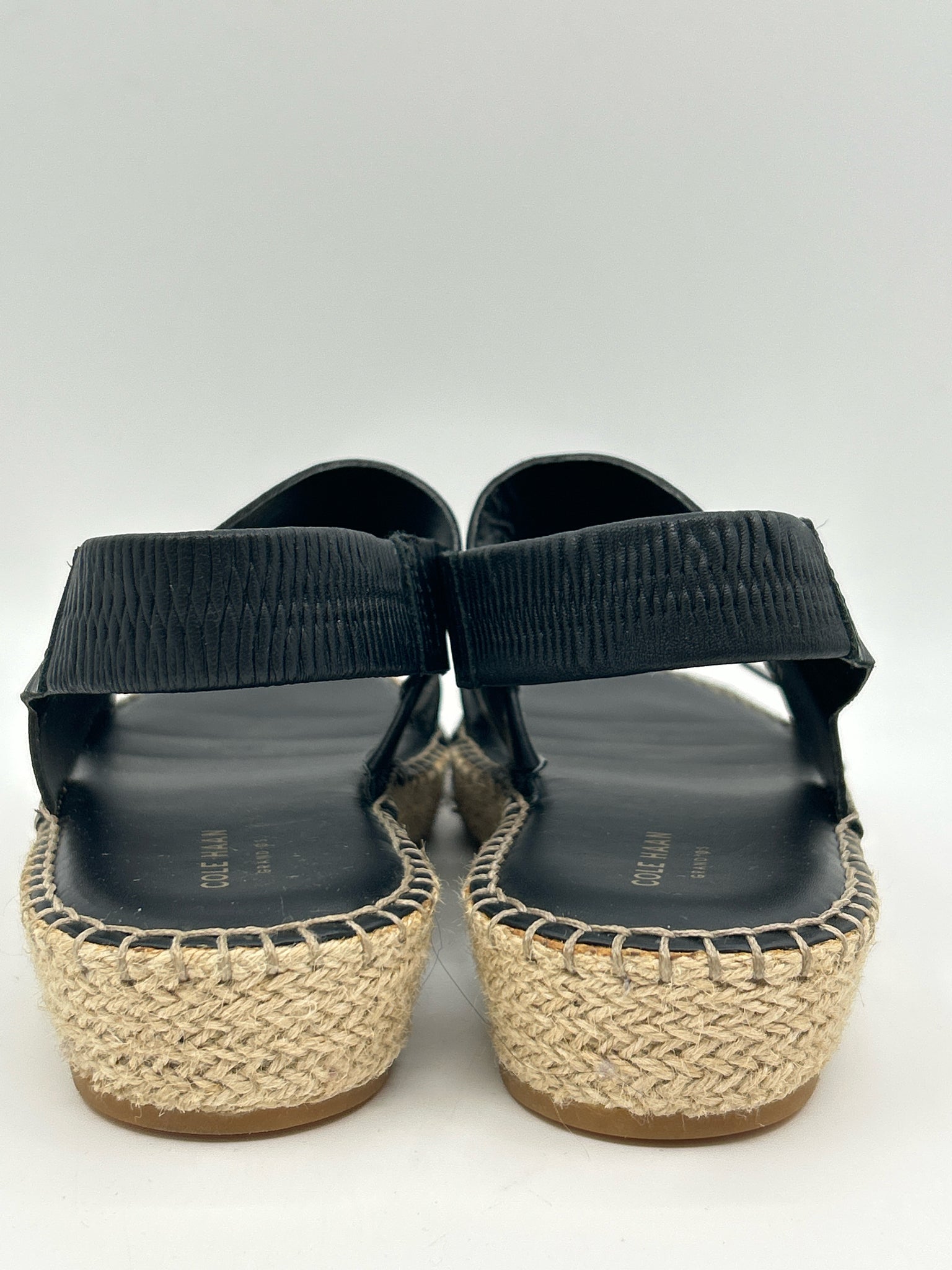 COLE HAAN Size 8B Black Women Sandal
