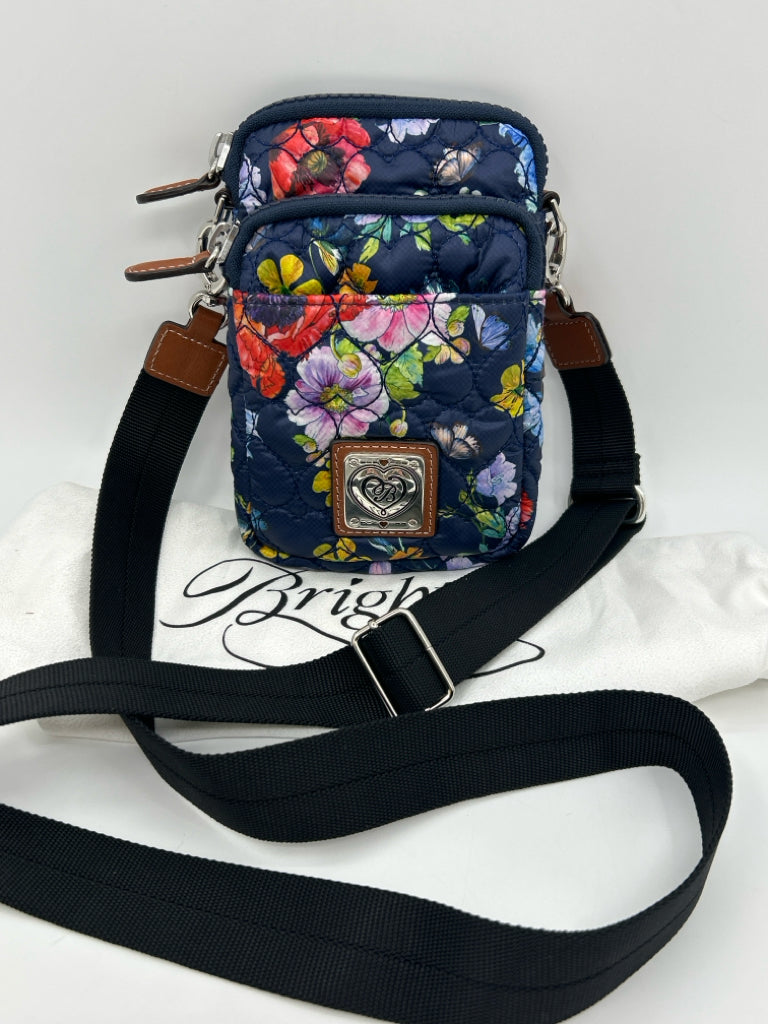 BRIGHTON Navy Print Women's Purse