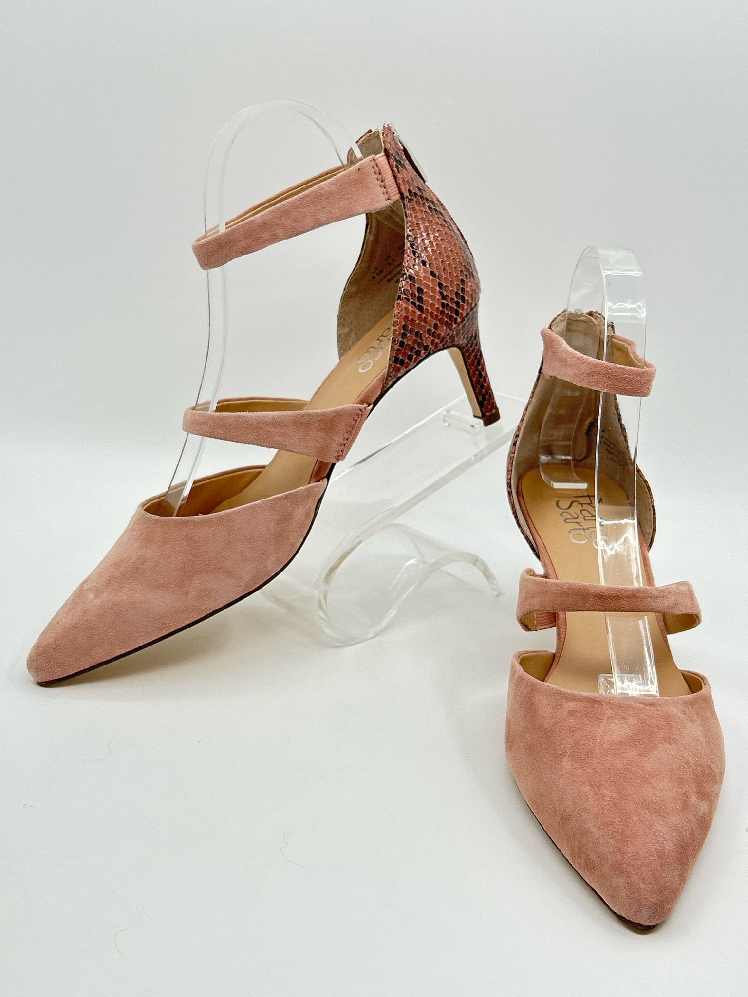 FRANCO SARTO NWOB Size 8.5M Blush Women Pumps NWOB