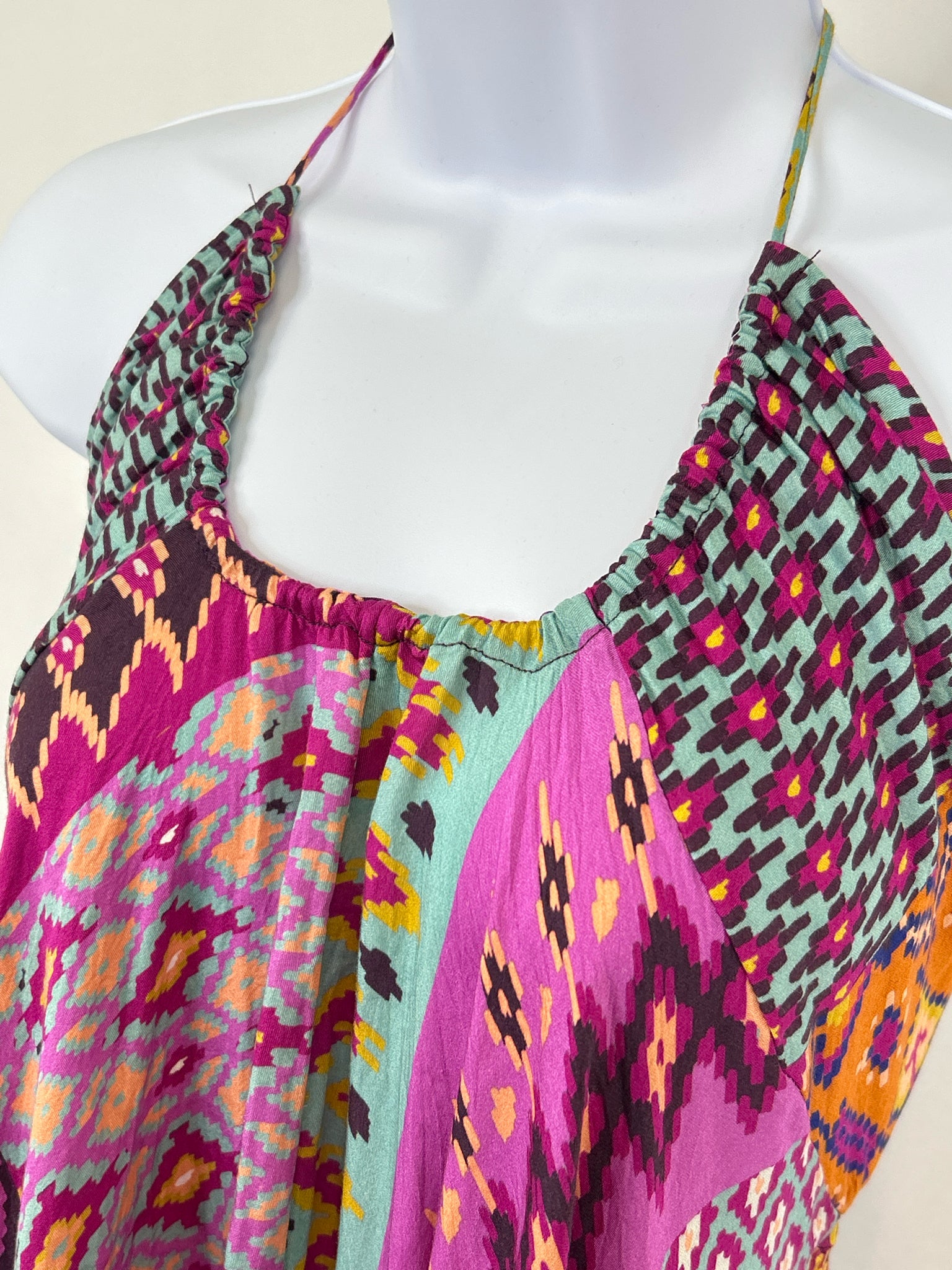 TIGERLILY Size 8 FUCHSIA PRINT Women Dress