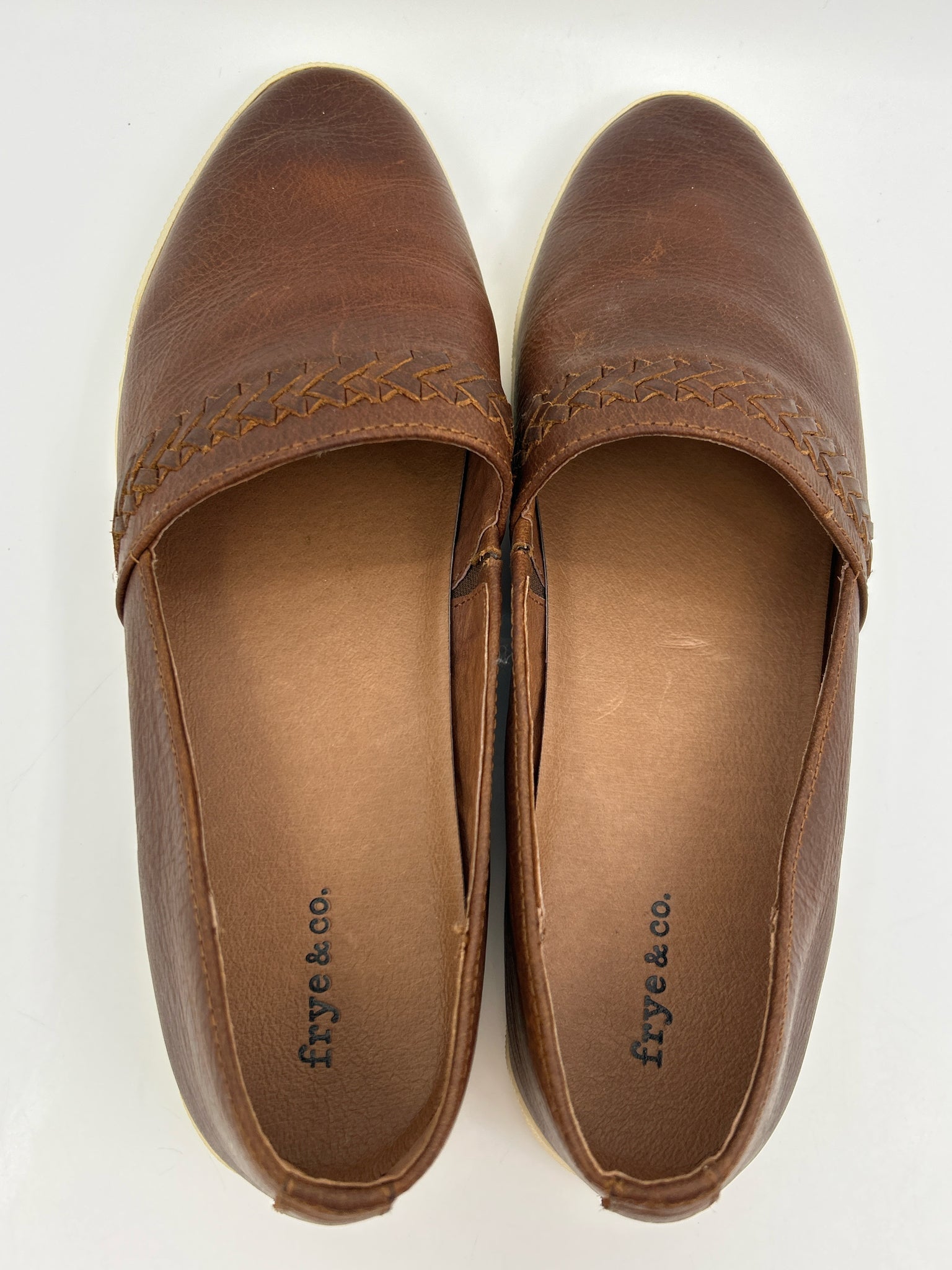 FRYE & CO Size 11M Brown Women Loafer