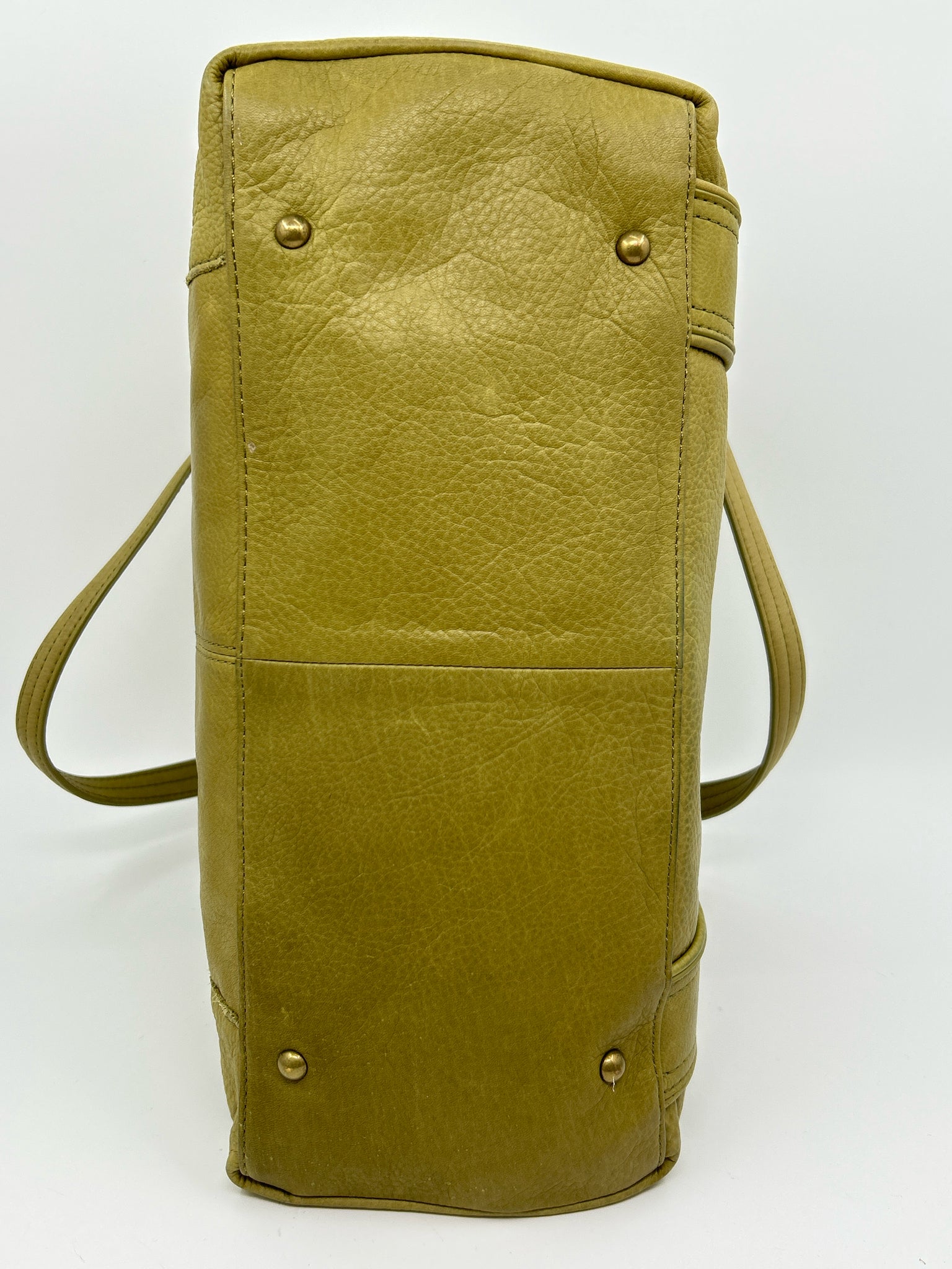 AMERICAN LEATHER CO Lime Green Women Purse