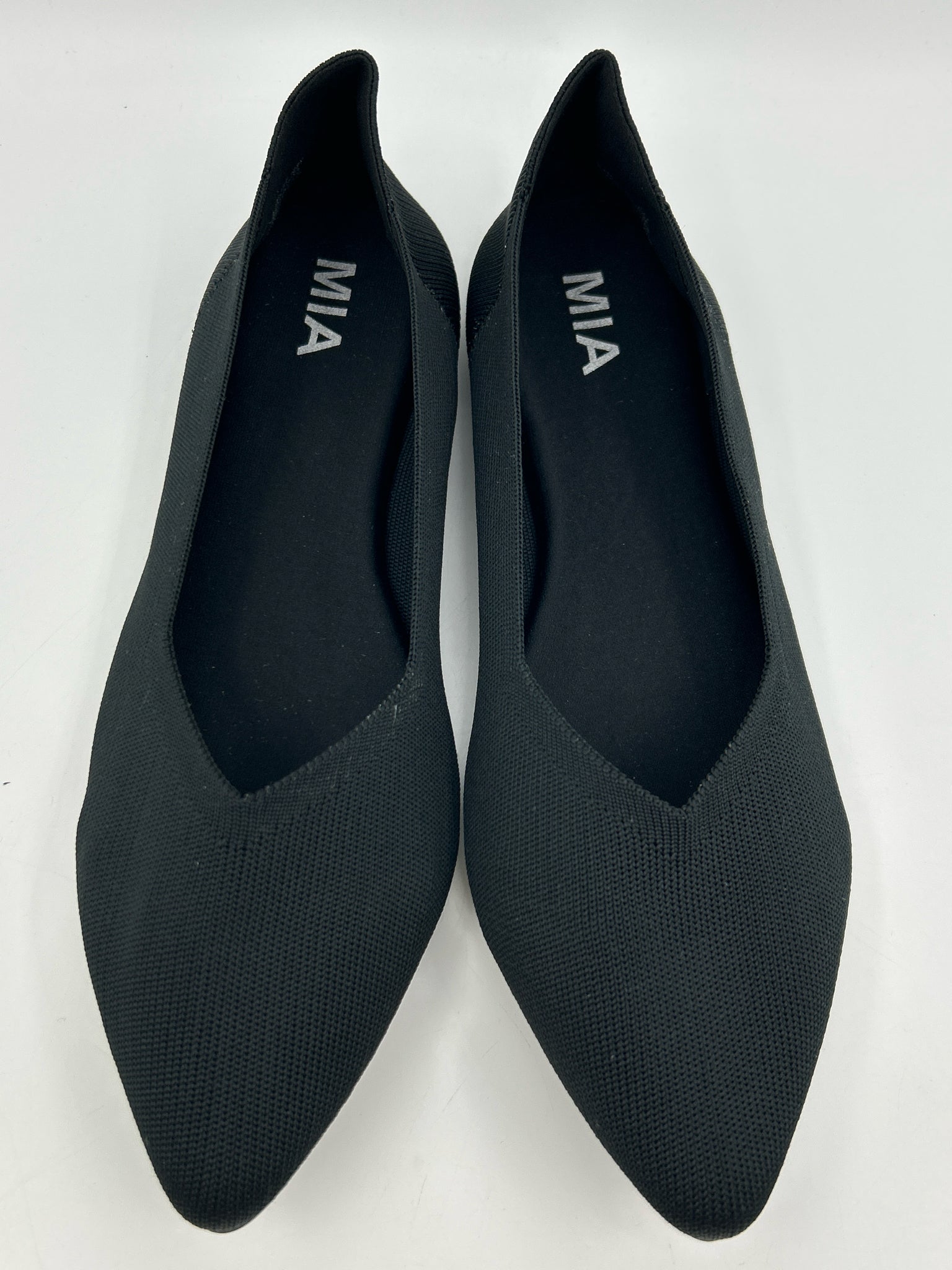 MIA Size 9.5 Black Women Flats