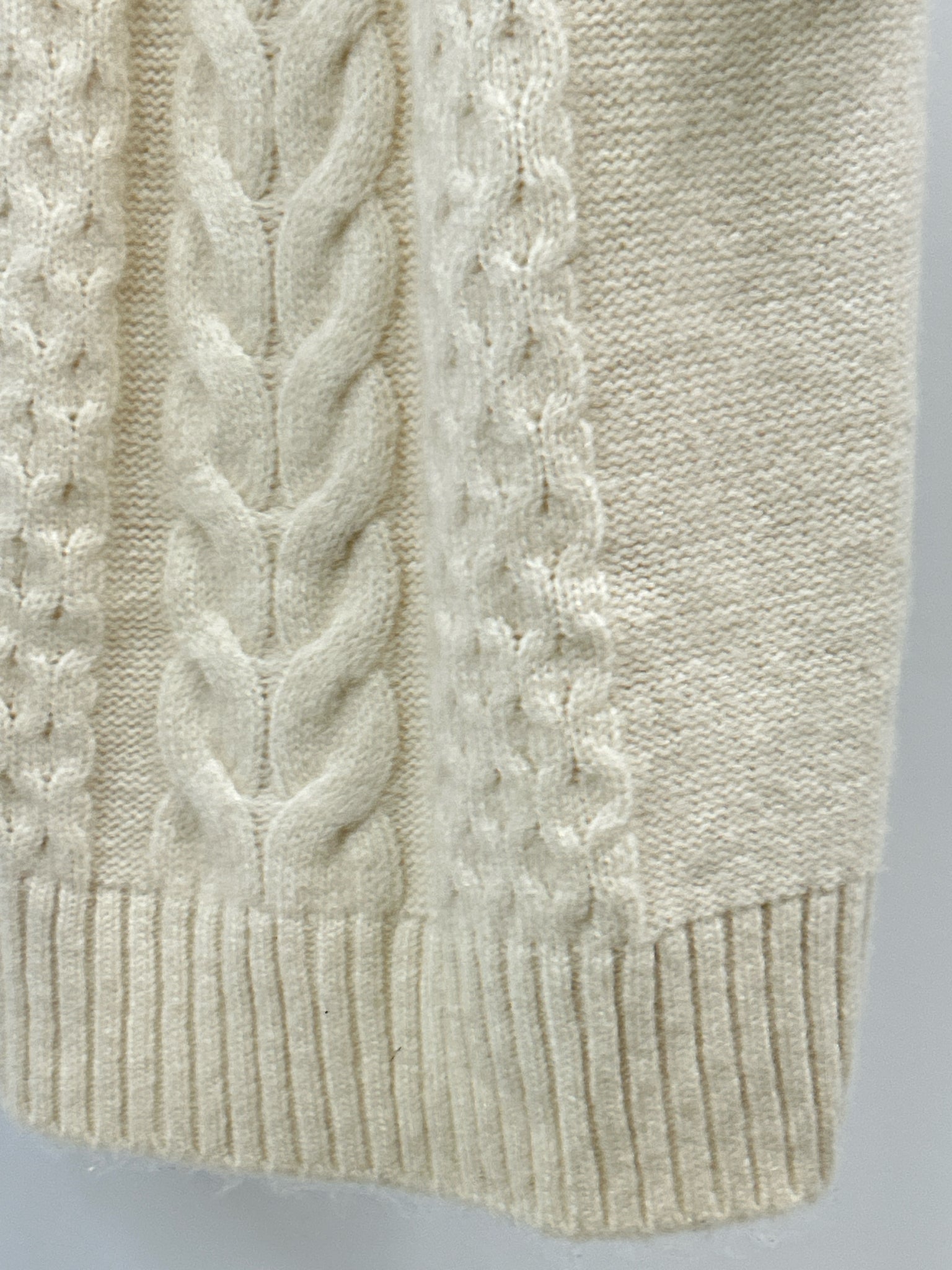 BANANA REPUBLIC Size XLT Ivory Women Sweater Dress