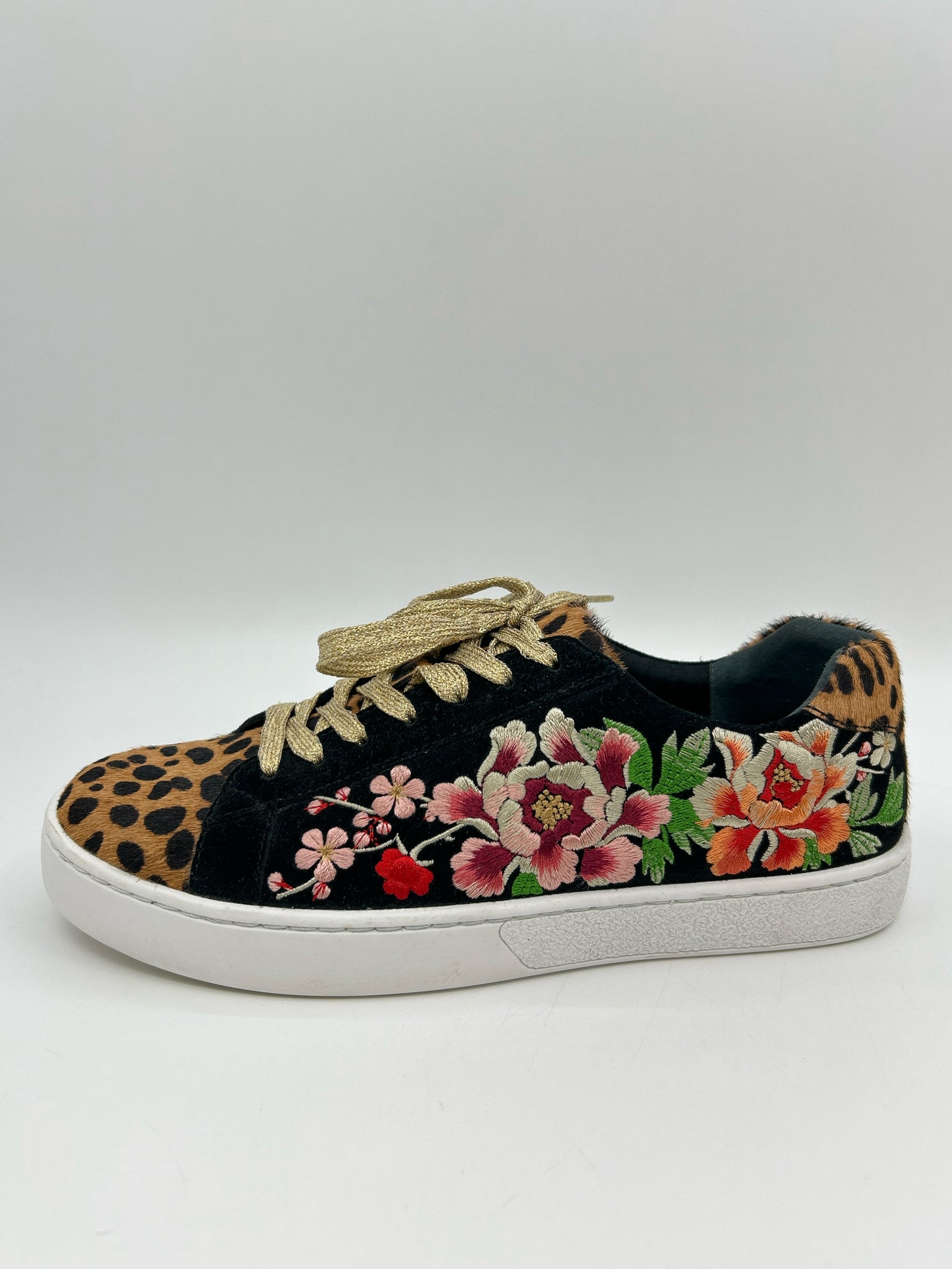 JOHNNY WAS Size 7.5 Multi-Color Women Sneakers