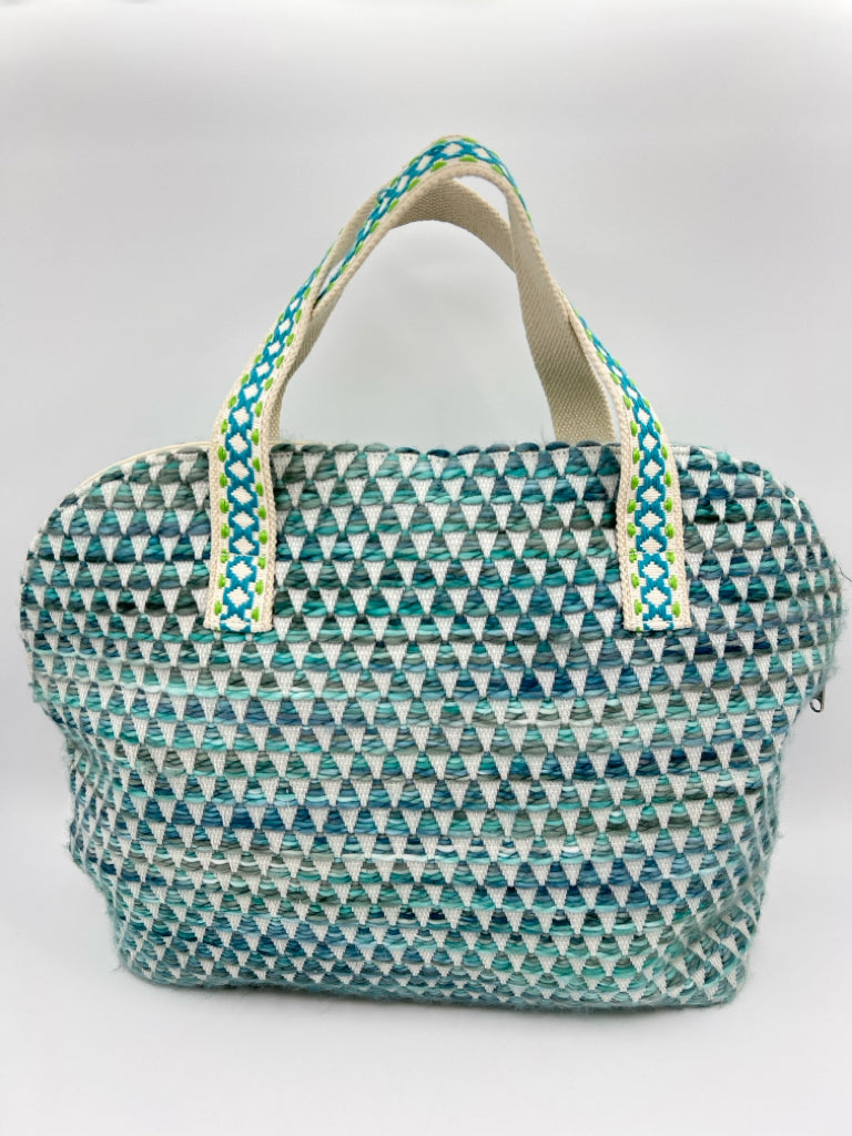 Jane Marie BLUE AND GREEN Women's Tote
