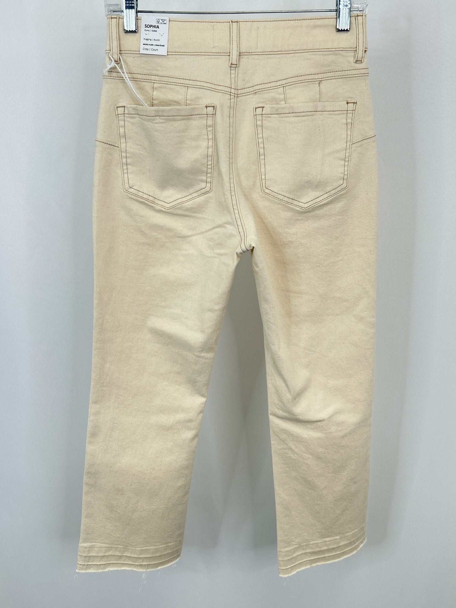 TRIBAL JEANS Size 2 Ecru Jean Women jeans