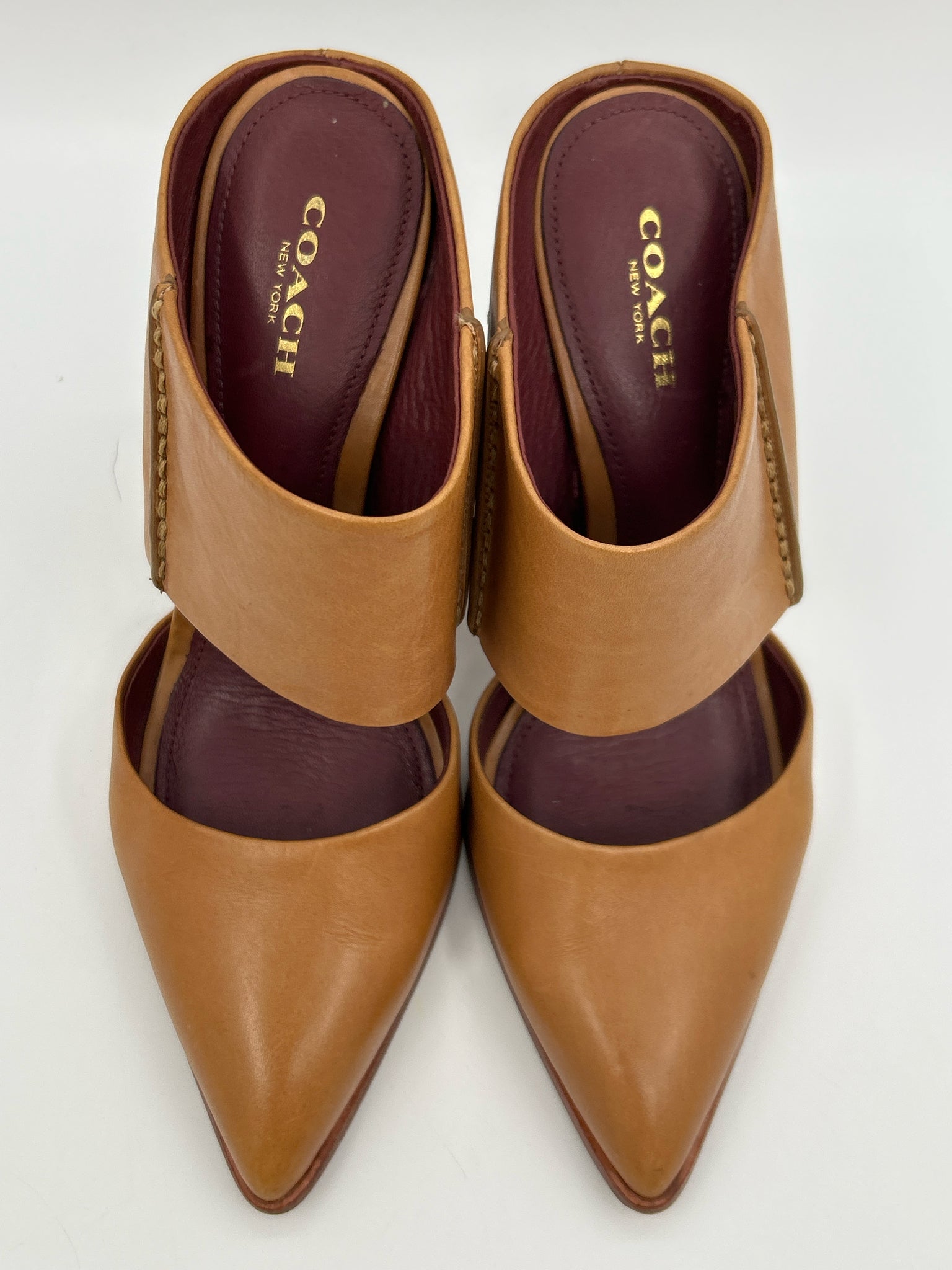 Coach Size 7B Tan Women Booties