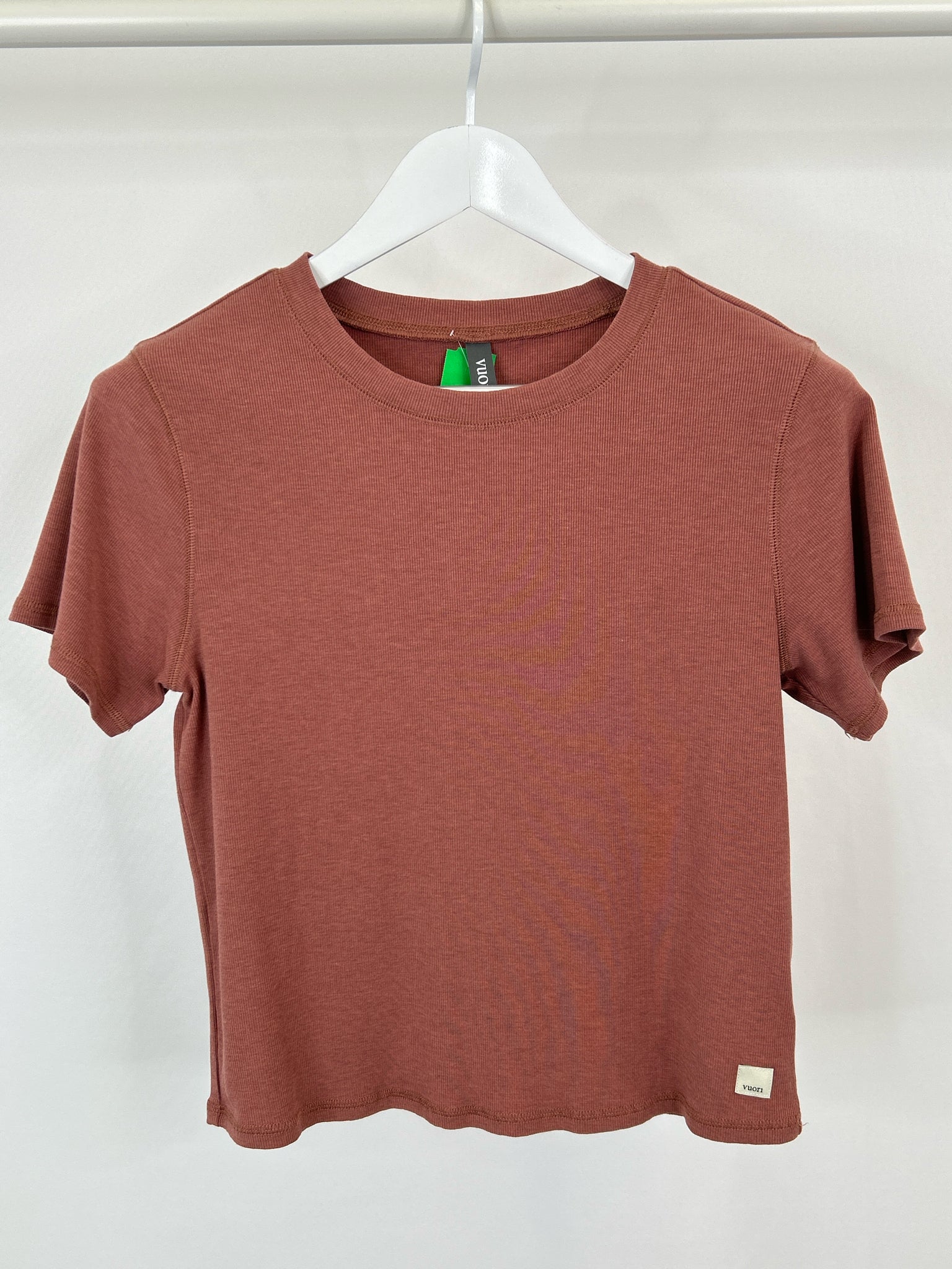 VUORI Size XS/S Brown Women T-shirt