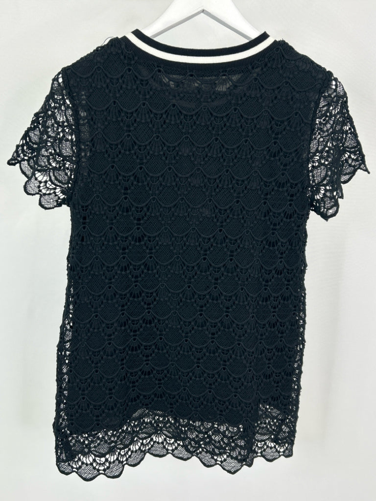 AVEC LES FILLES Size S Black Women's Top