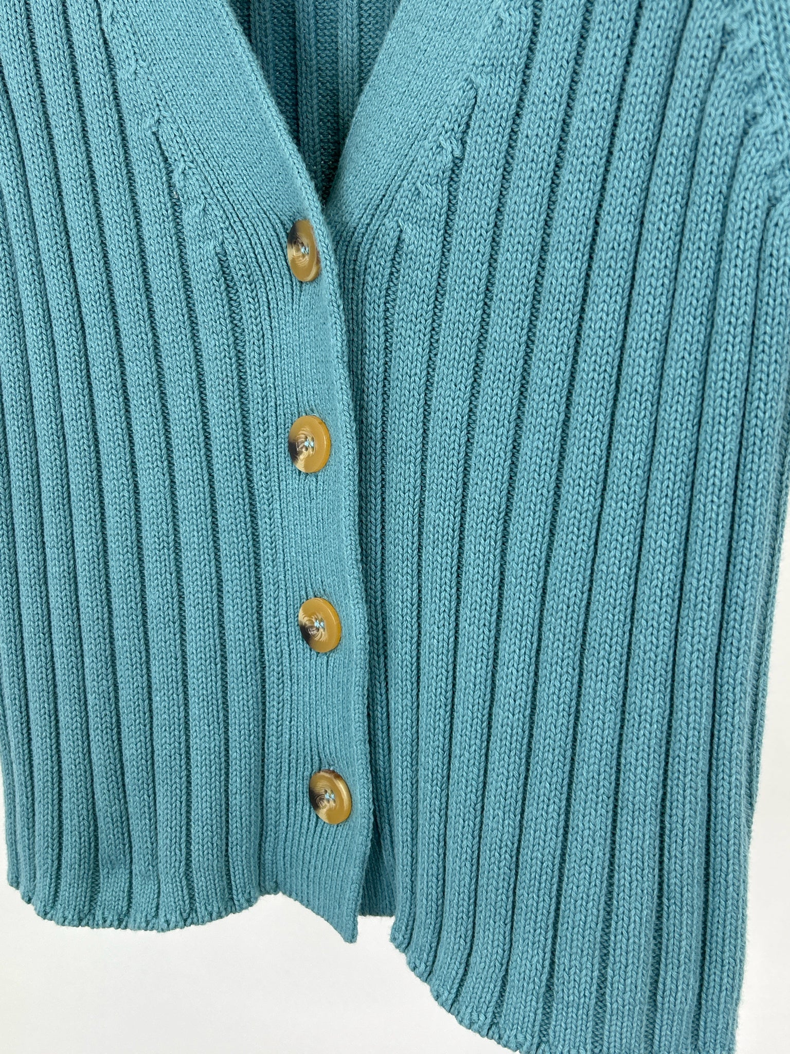 dh New York Size S Blue Women Cardigan