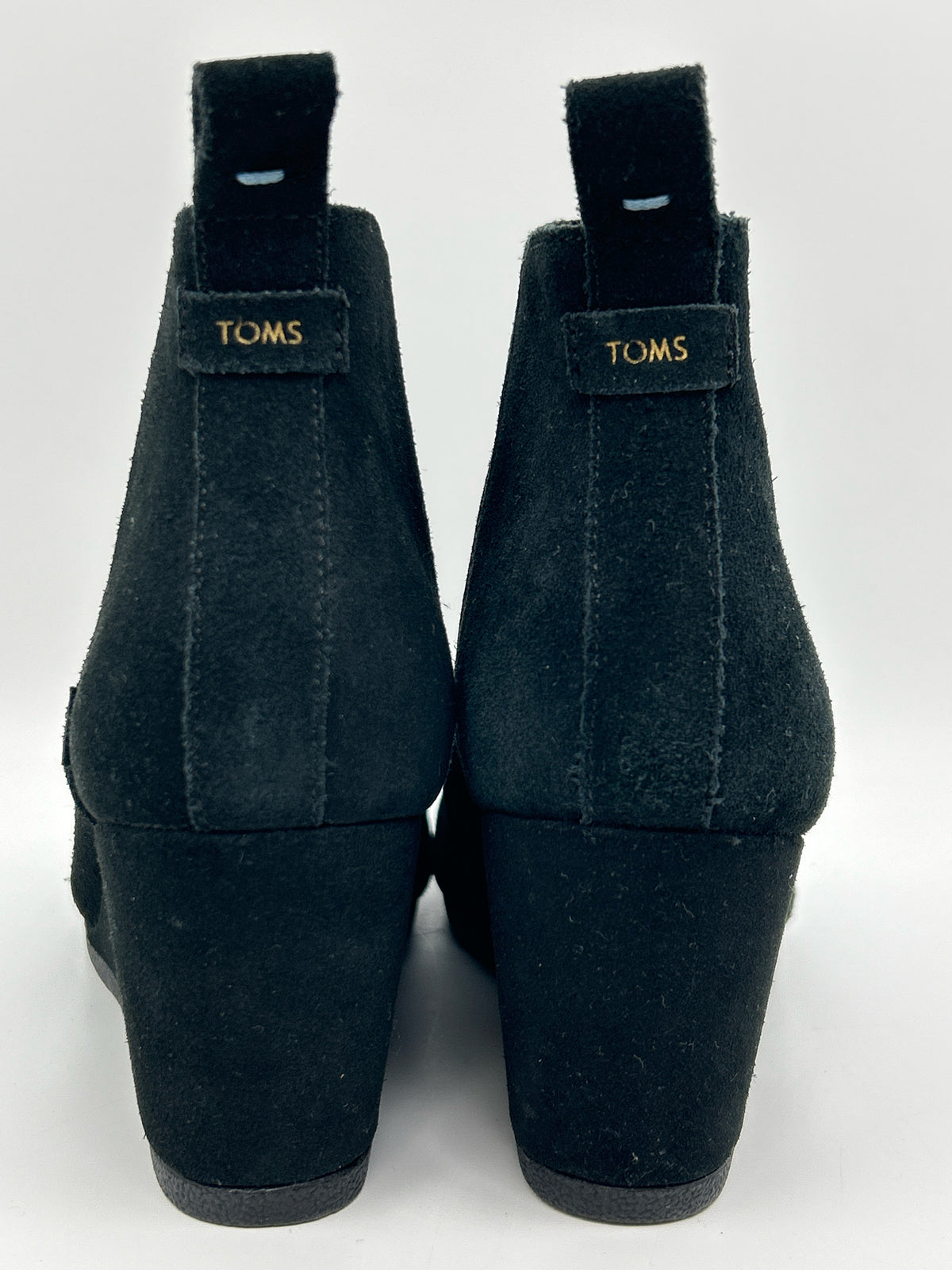 TOMS Size 8 Black Women Booties