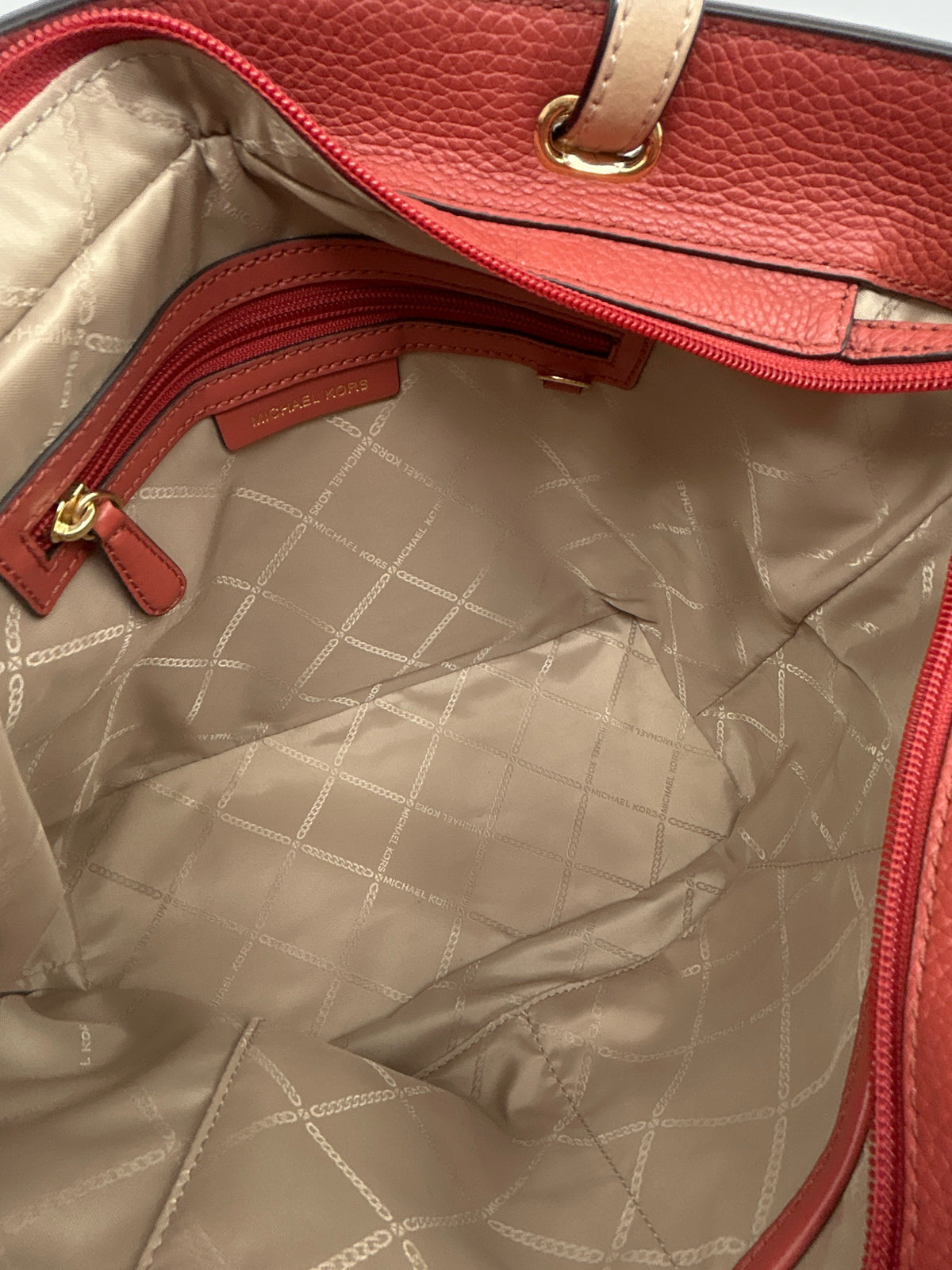 MICHAEL KORS Orange Women Tote