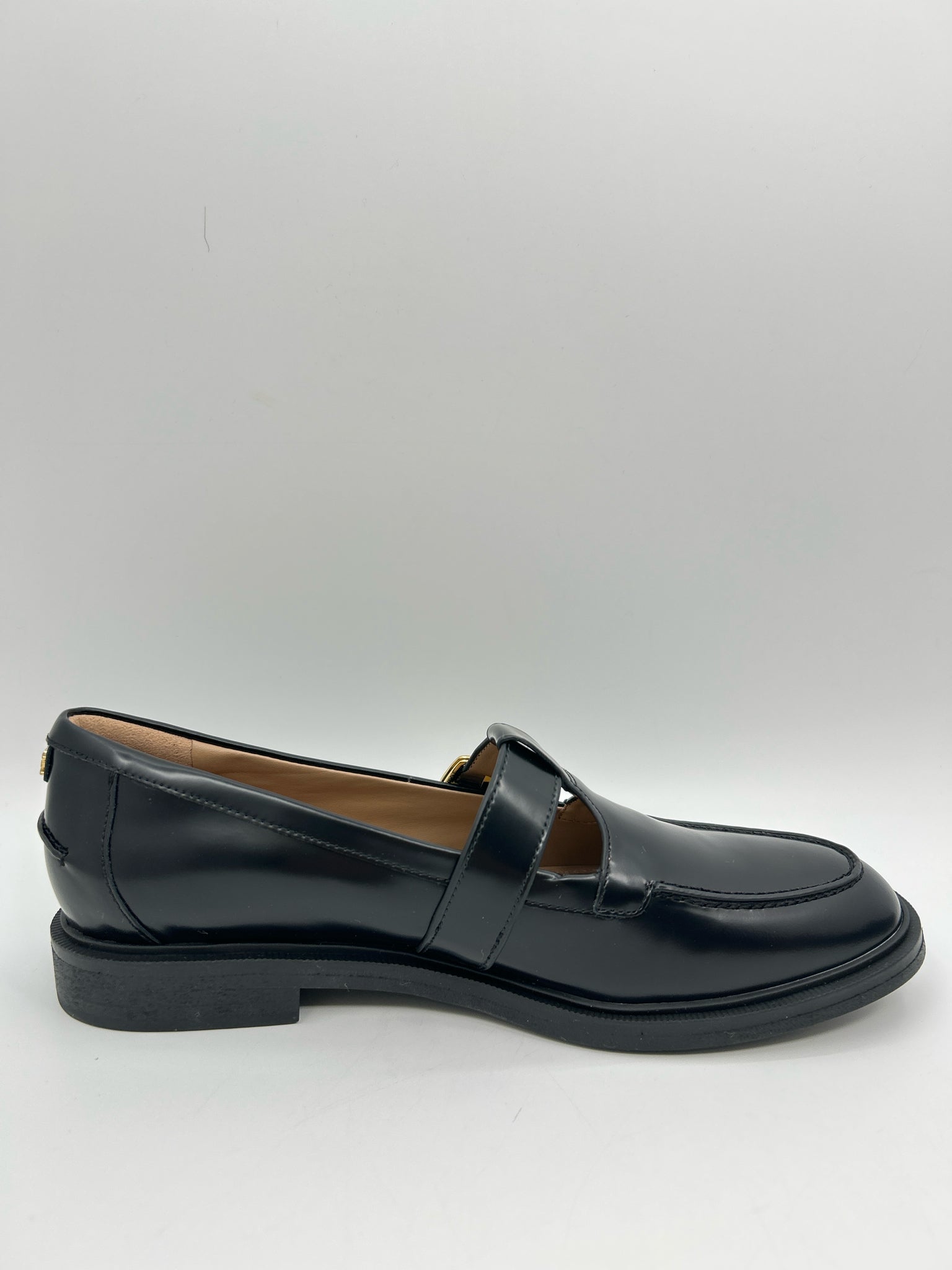 SAM EDELMAN Size 9.5M Black Women Loafer