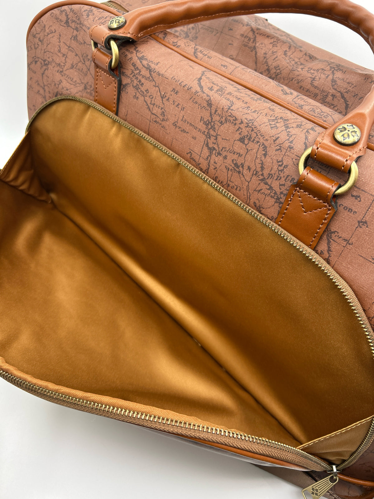 PATRICIA NASH NWT Brown Print Luggage