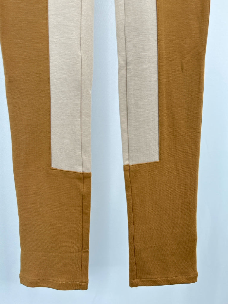 Lucca Couture Size XS Tan Print Pants NWT