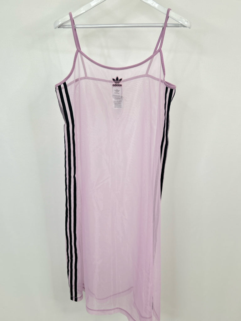 ADIDAS Size L Lilac Women's Dress