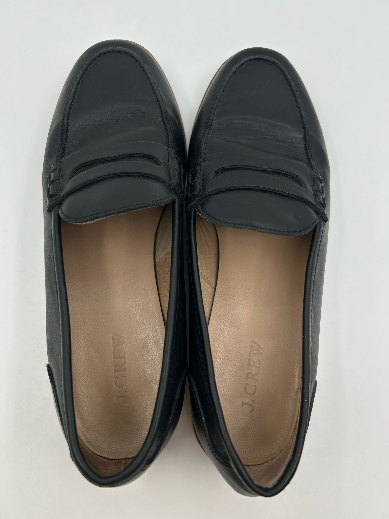 J CREW Size 8.5 Black Women Loafer