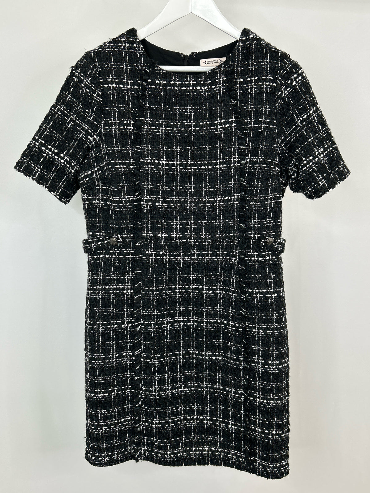 NANETTE LEPORE NWT Size 14 Black & White Women Dress
