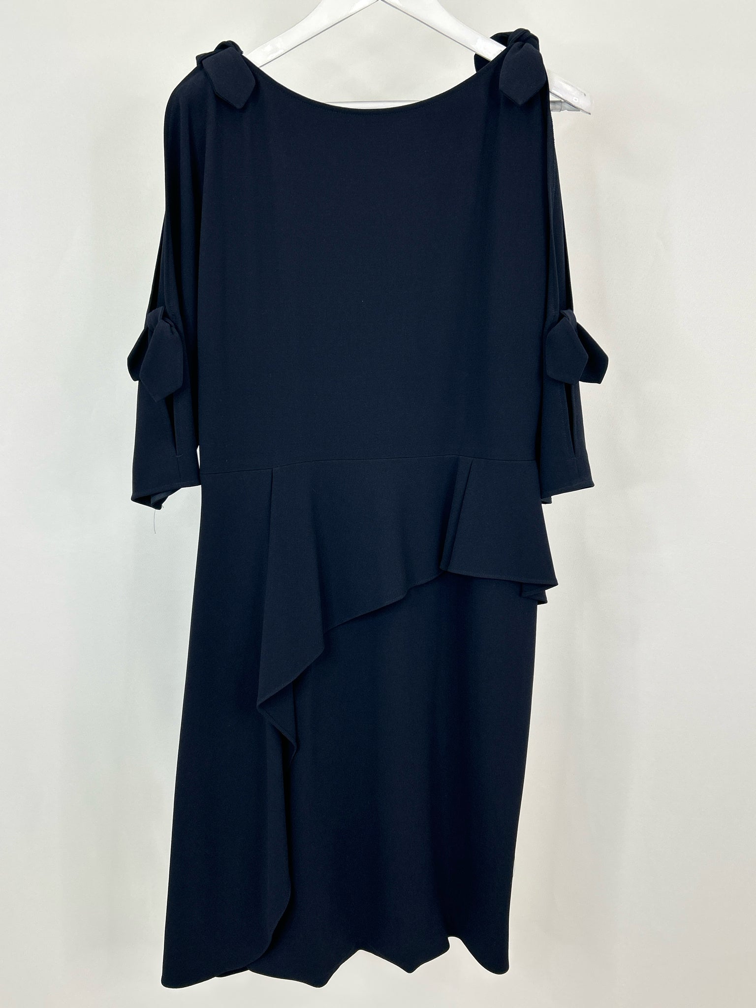 RICKIE FREEMAN TERI JON Size 12 Navy Women Dress