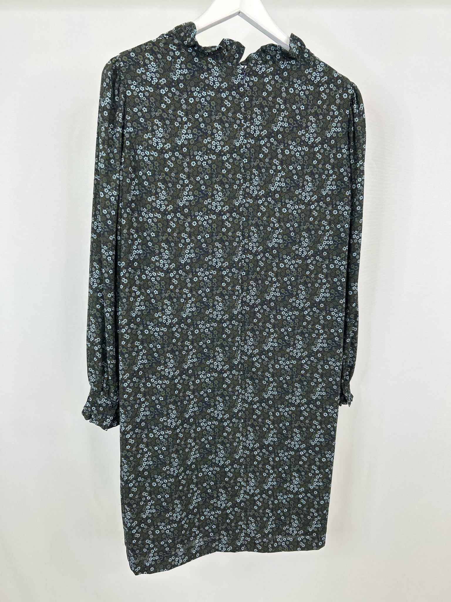 BROOKS BROTHERS Size 12 Green Floral Women Dress